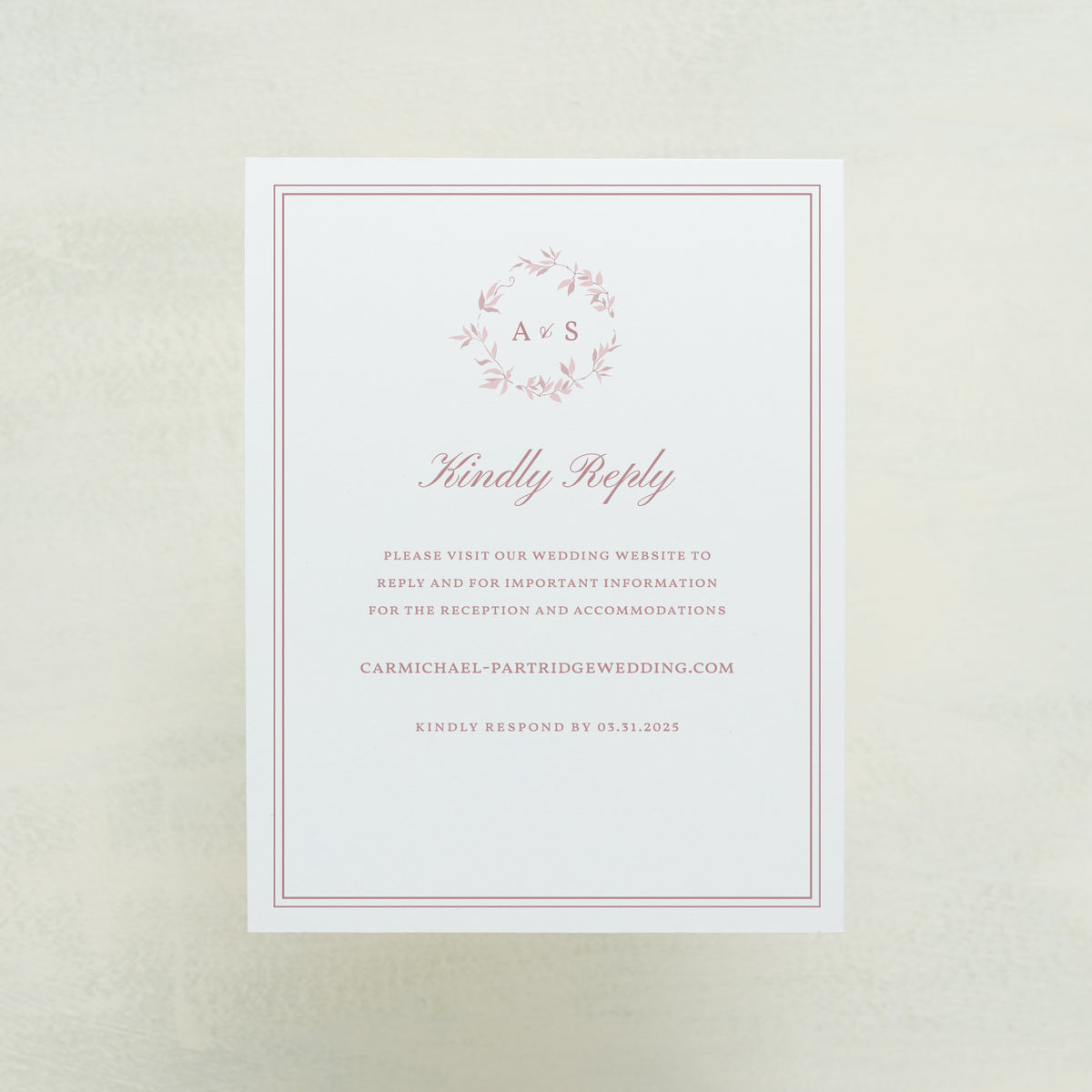Enchantment Digital RSVP Card