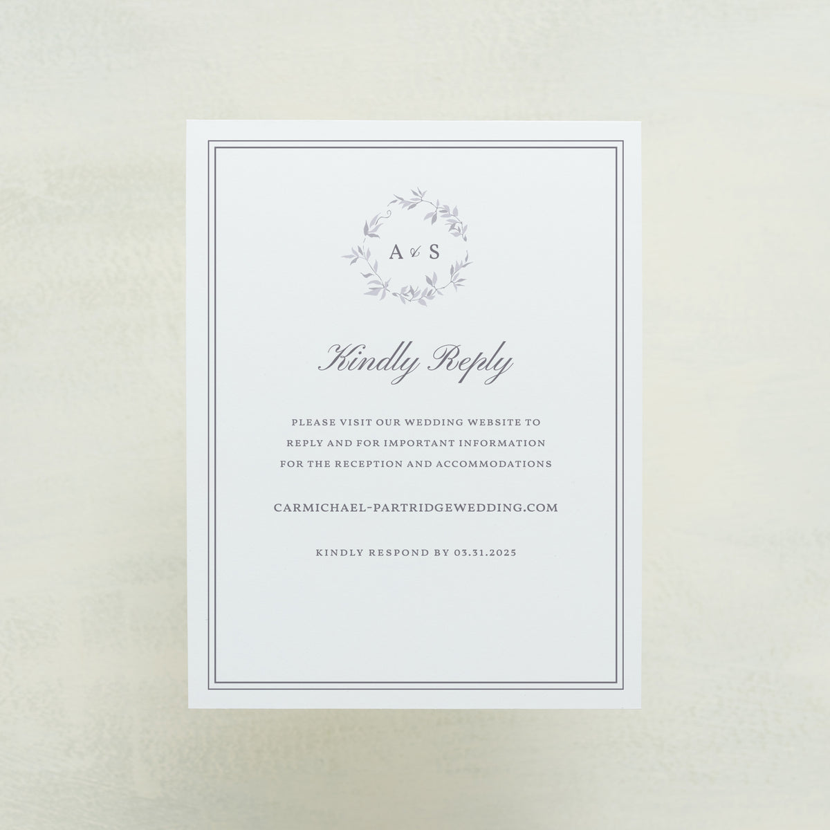 Enchantment Digital RSVP Card