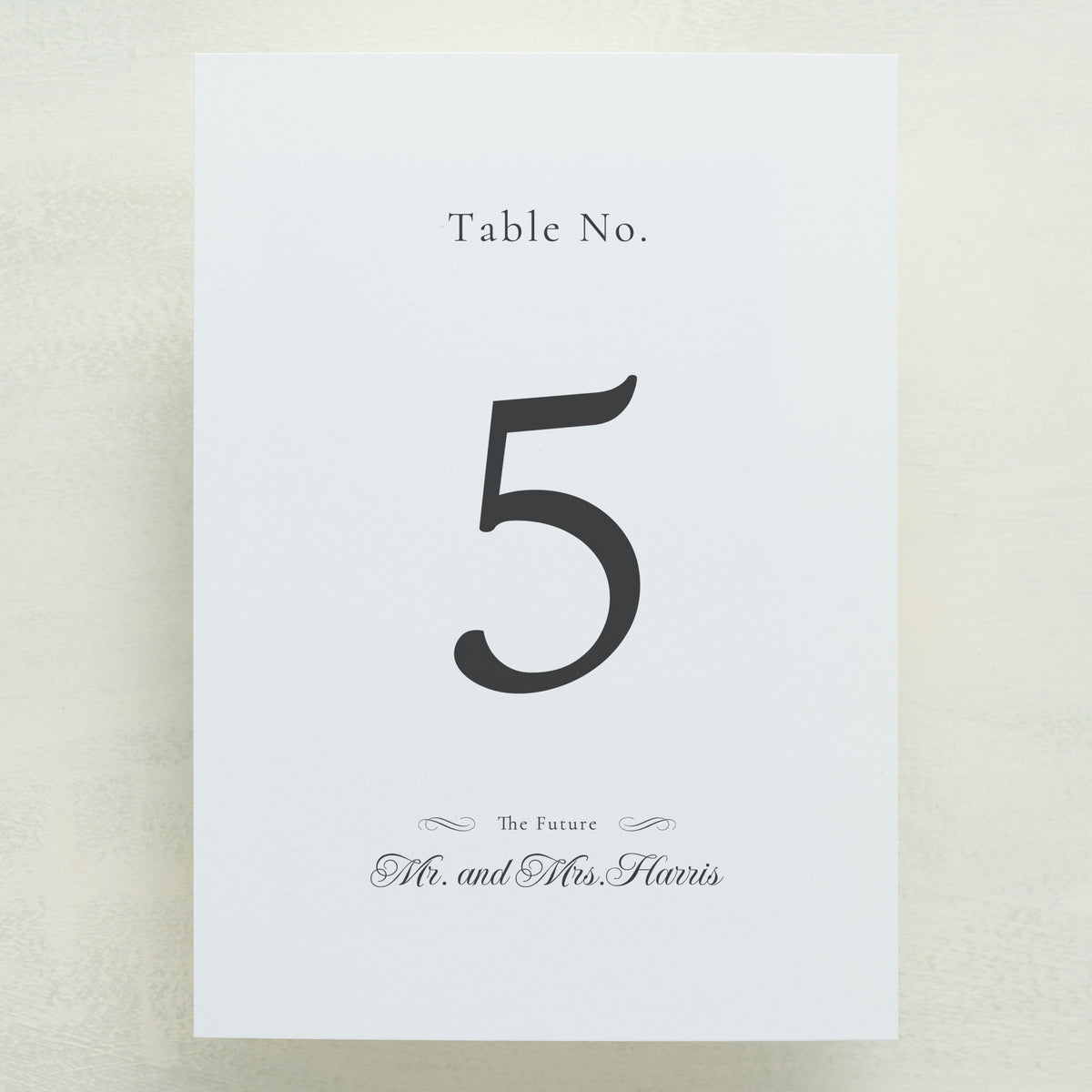 Monroe Table Number