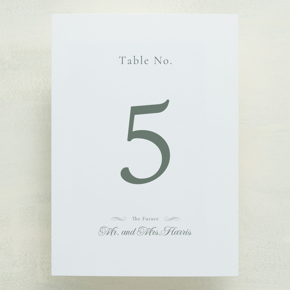 Monroe Table Number