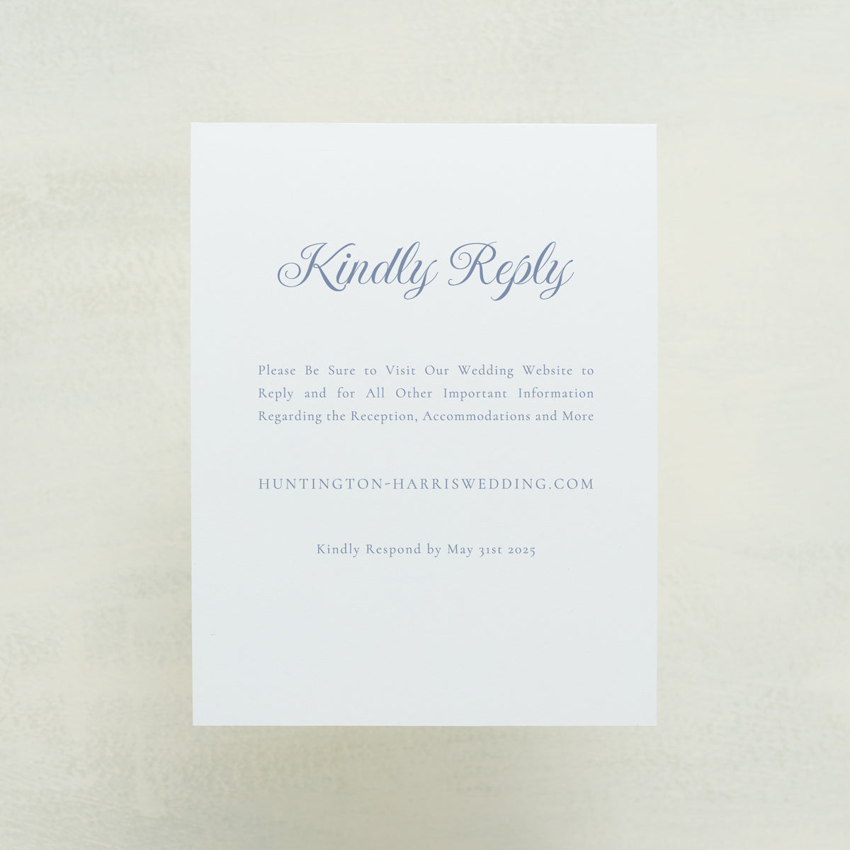 Monroe Digital RSVP Card