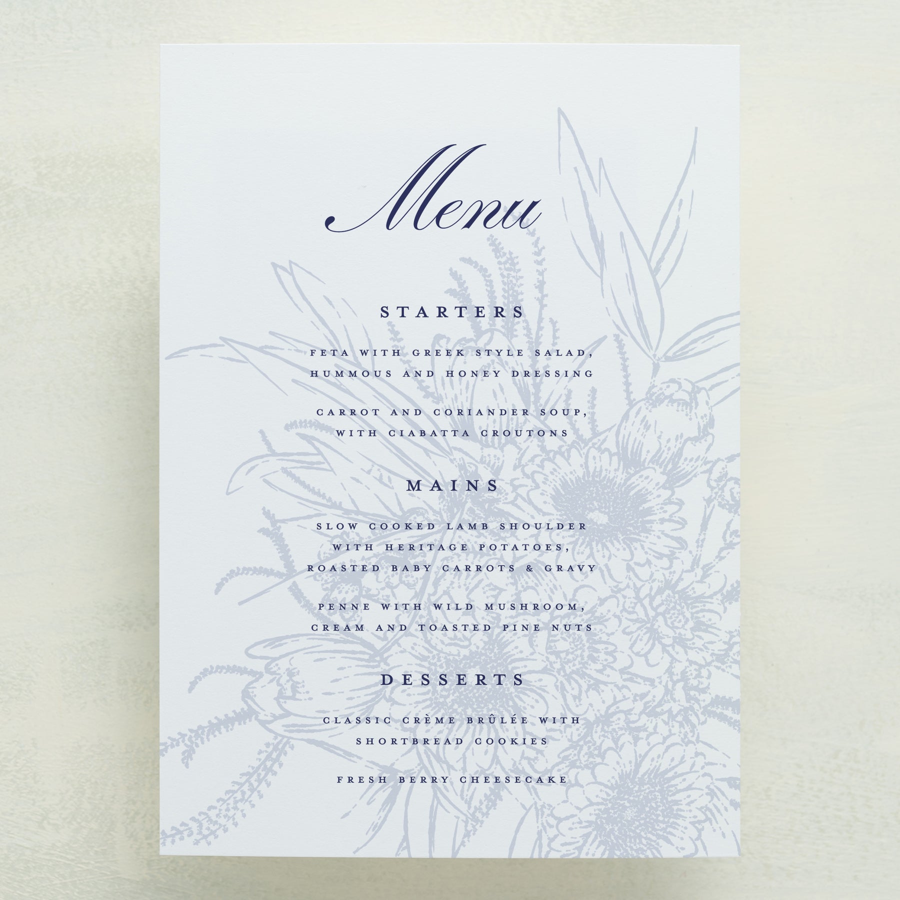 Maison Menu