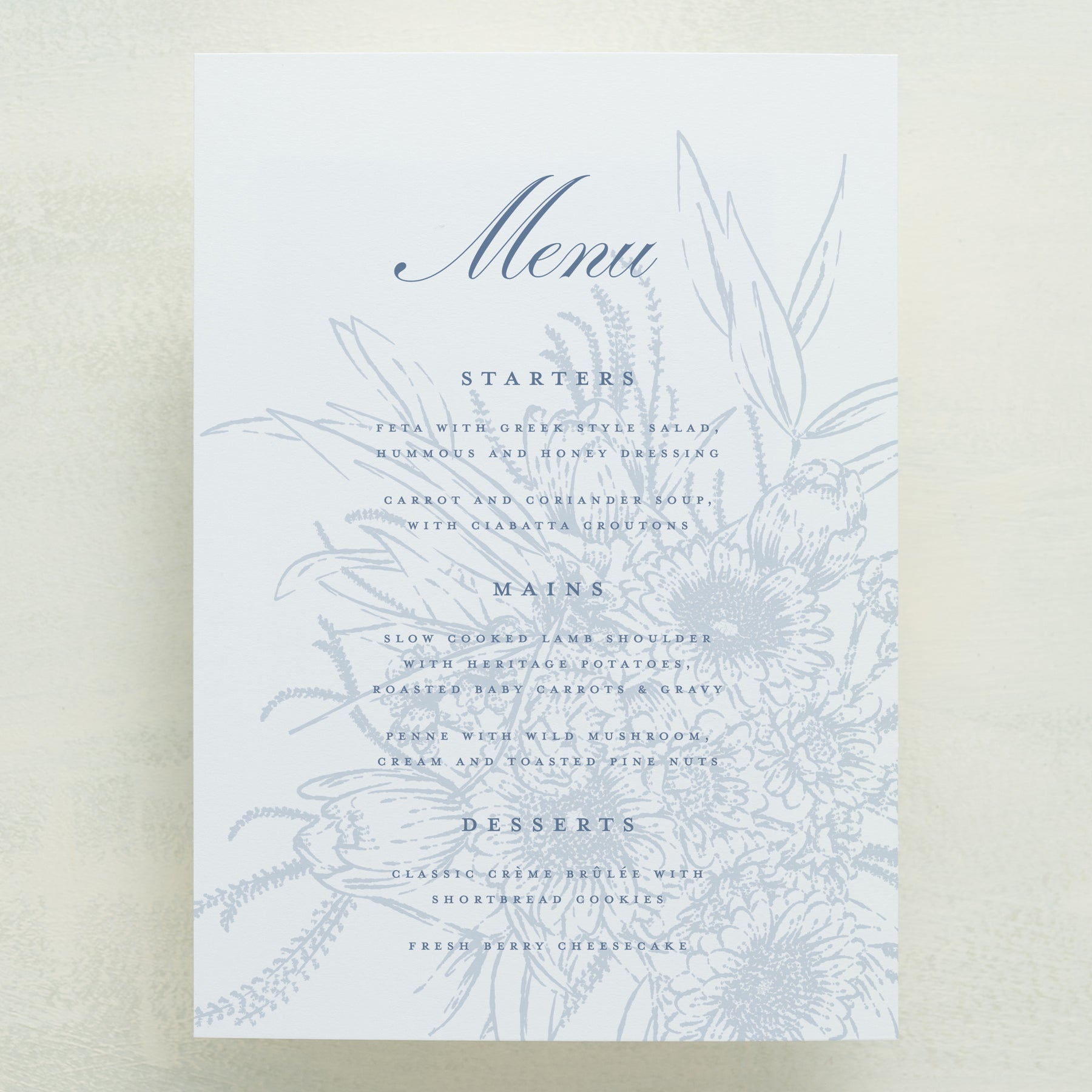 Maison Menu