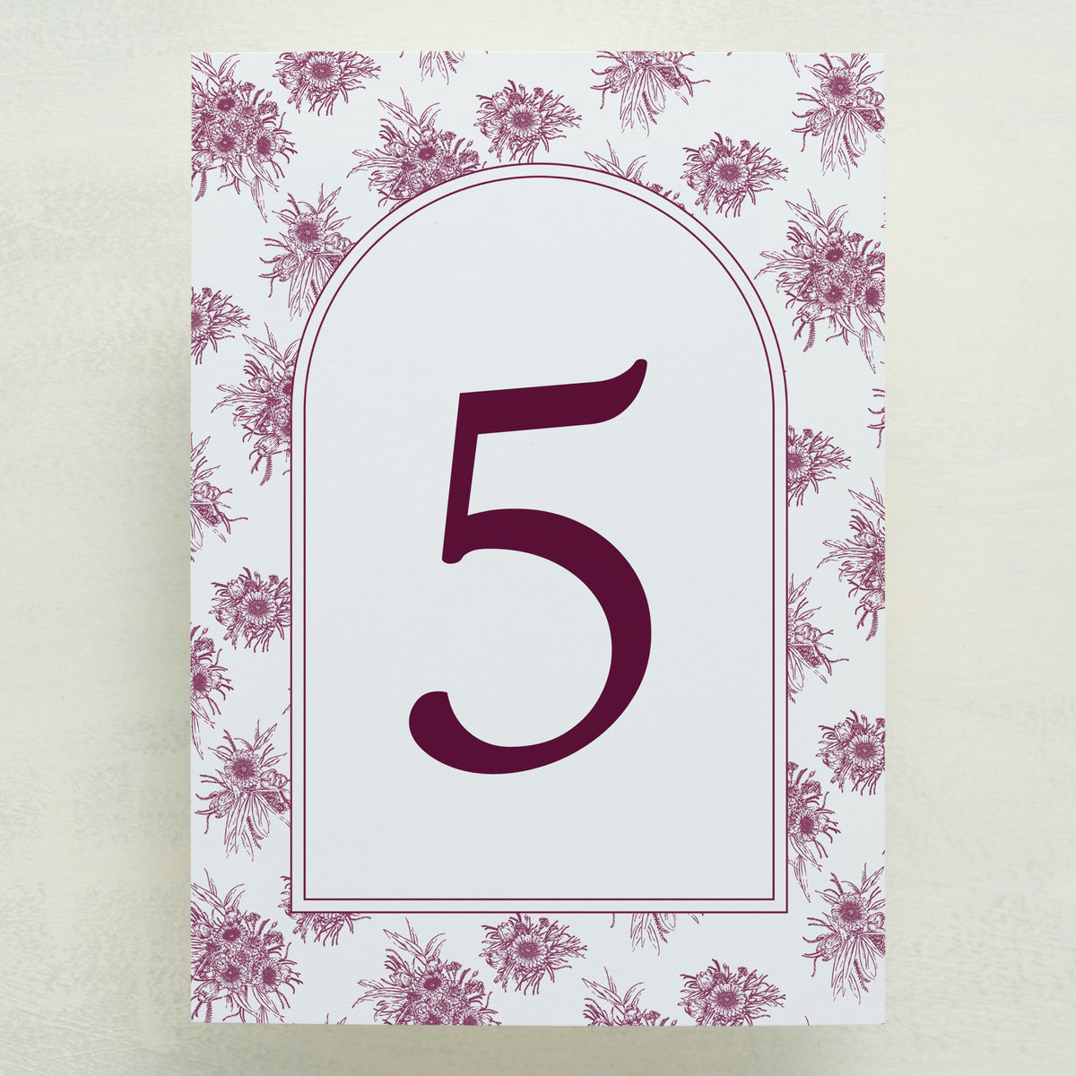 Maison Table Number