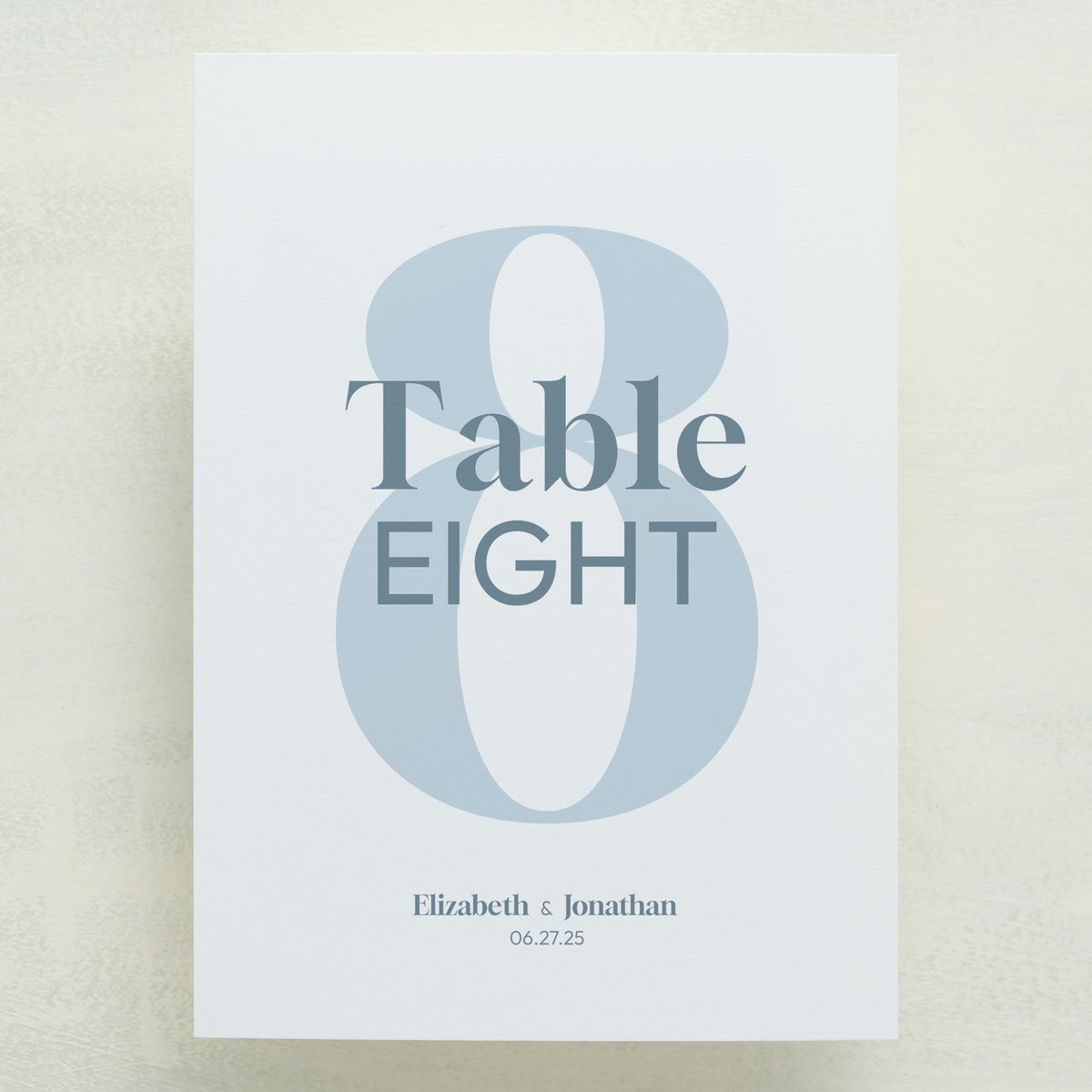 Manhattan Table Number