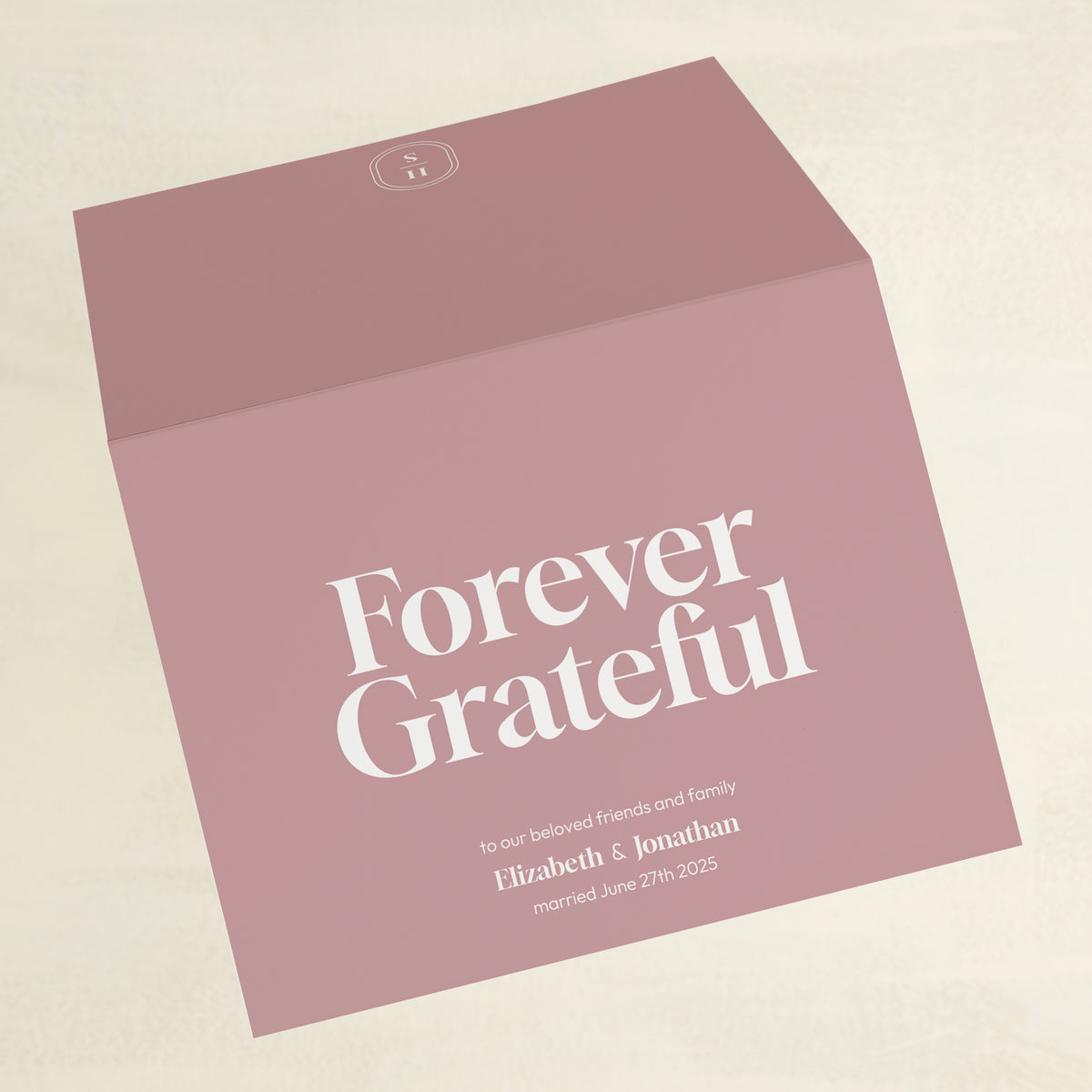 Manhattan Thank You Card