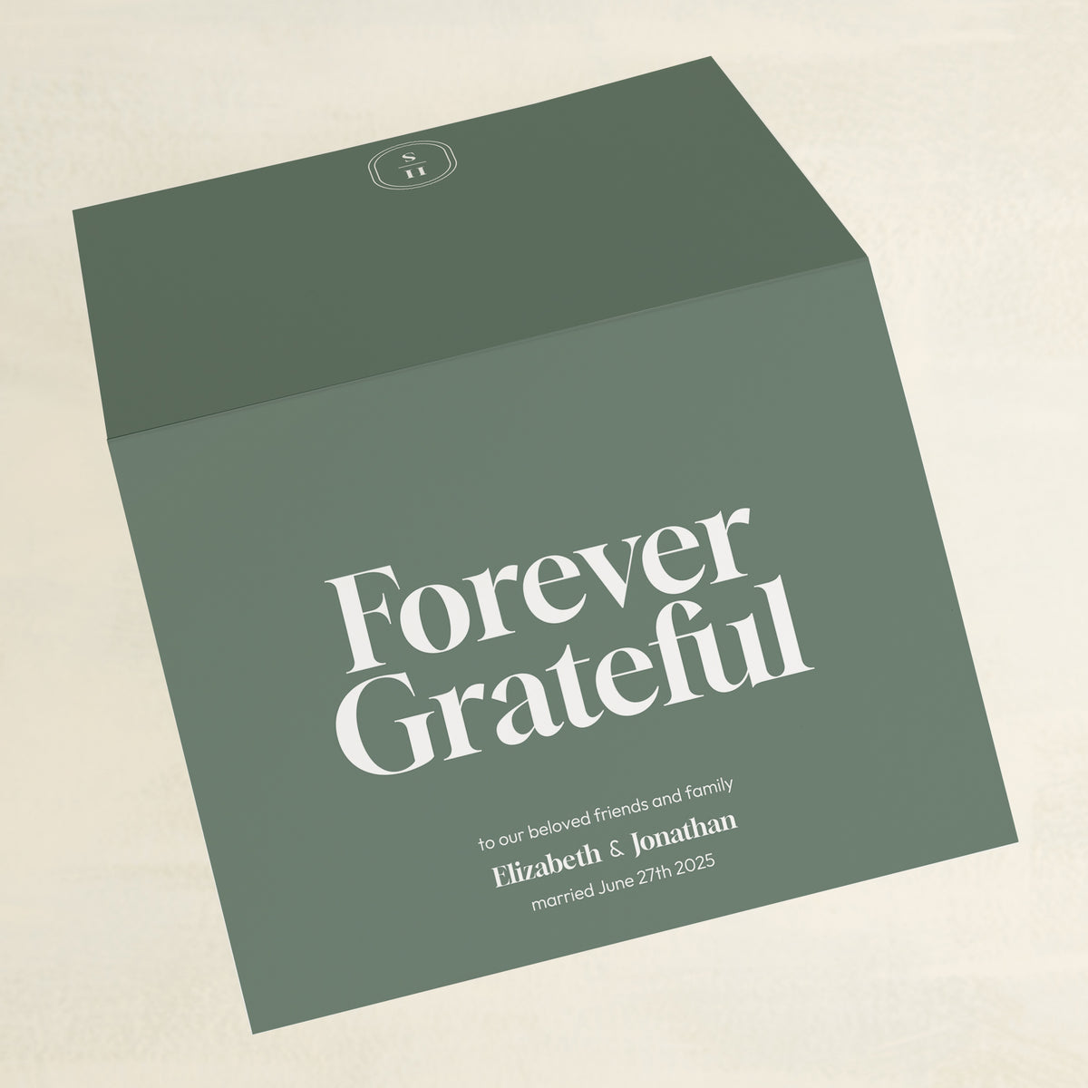 Manhattan Thank You Card