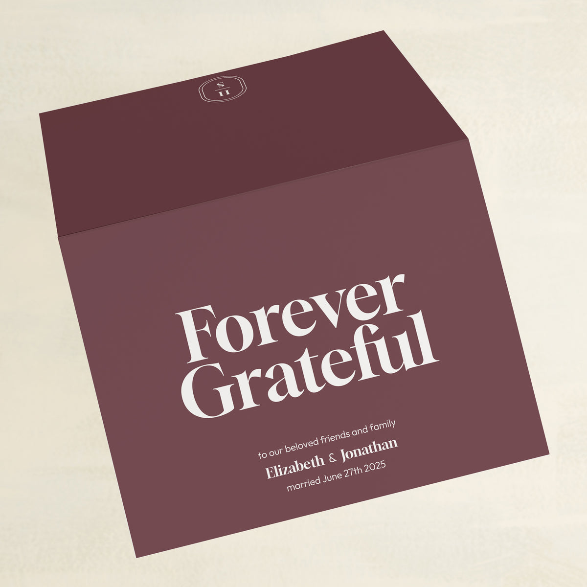 Manhattan Thank You Card