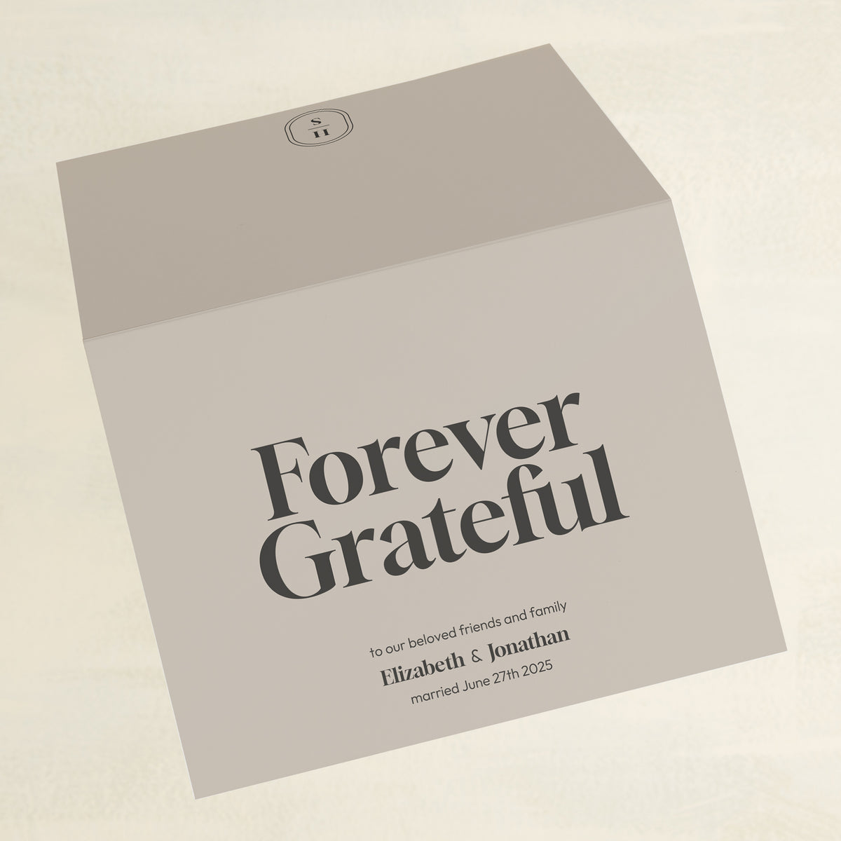 Manhattan Thank You Card