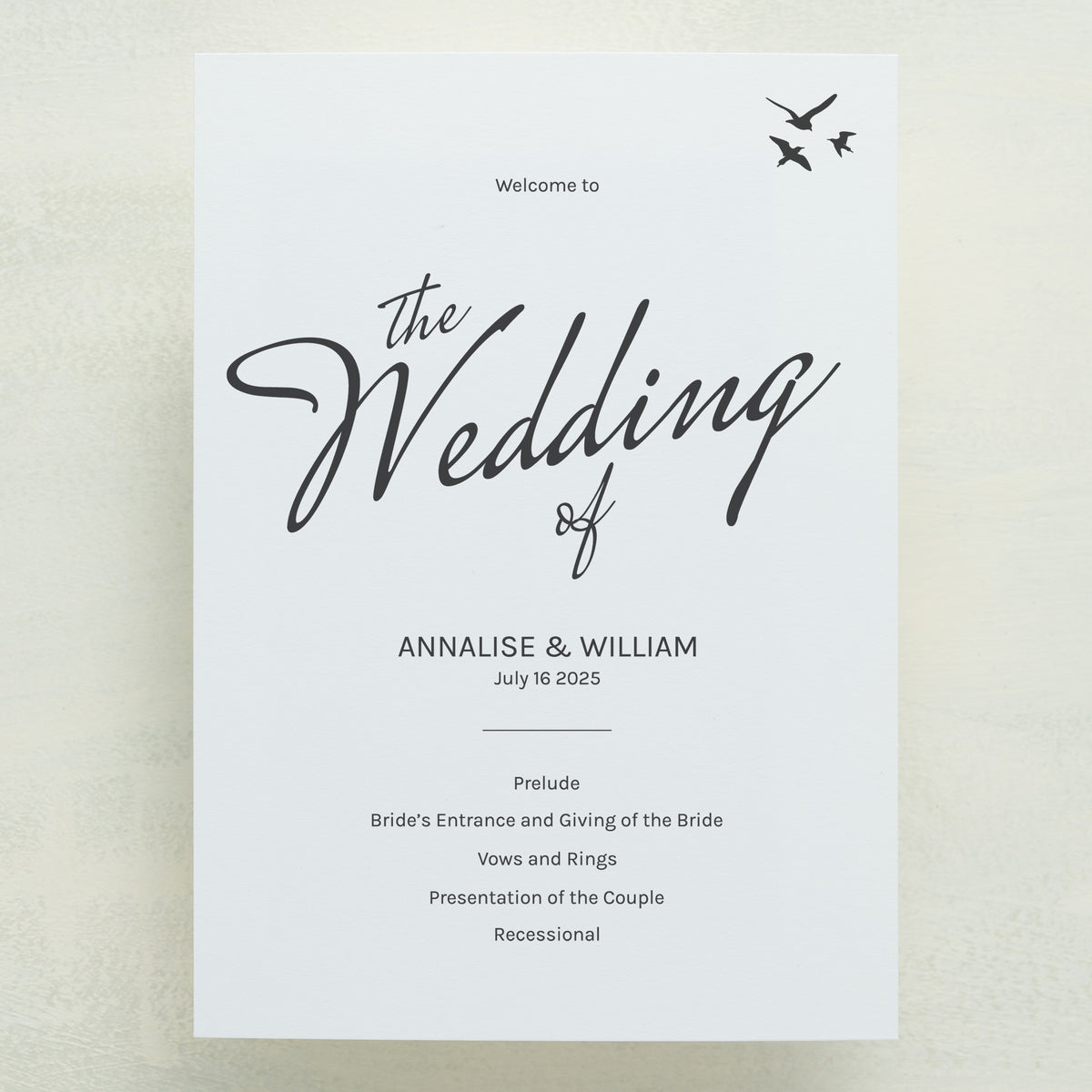 Whisked Away Program