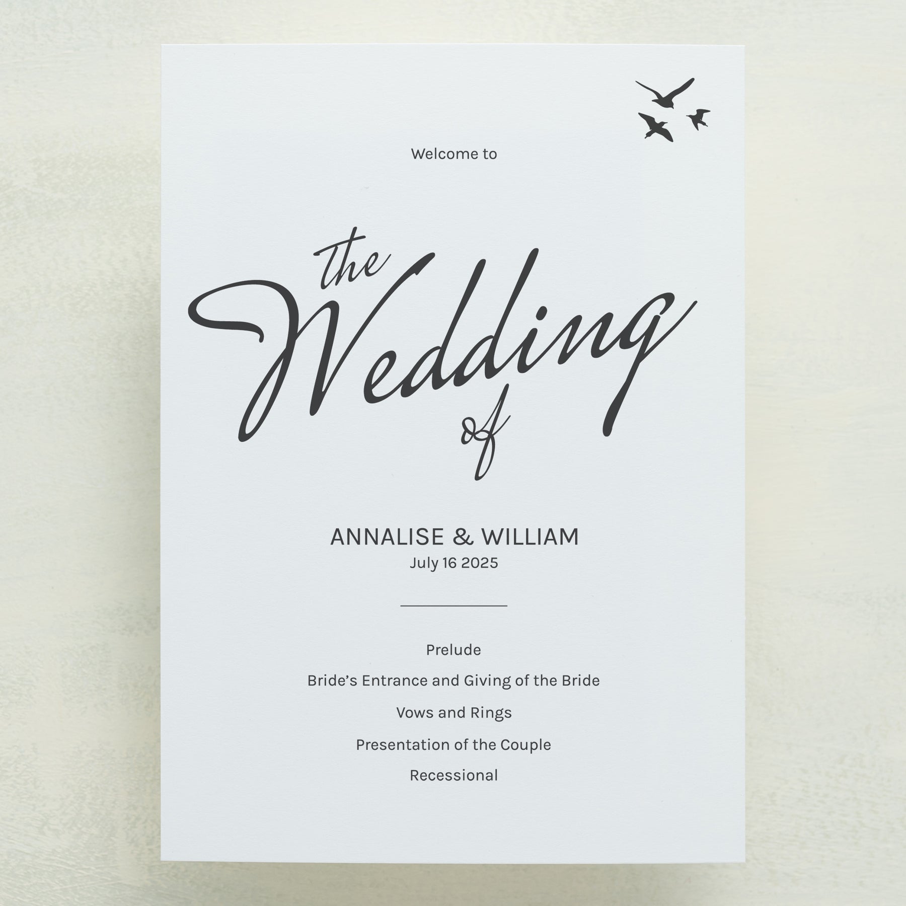 Whisked Away Program