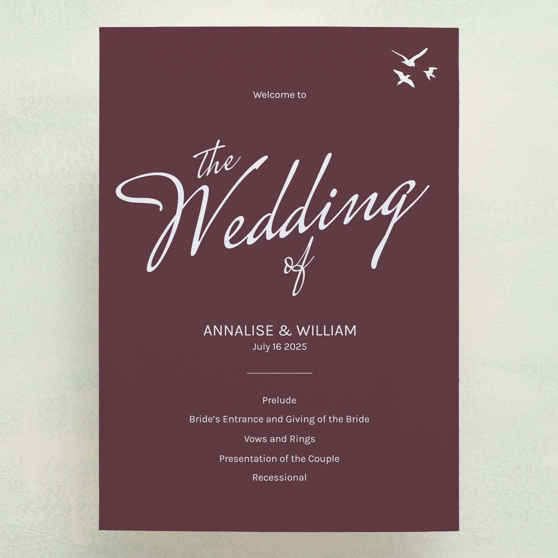 Whisked Away Program