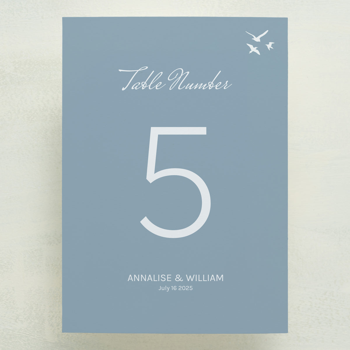 Whisked Away Table Number