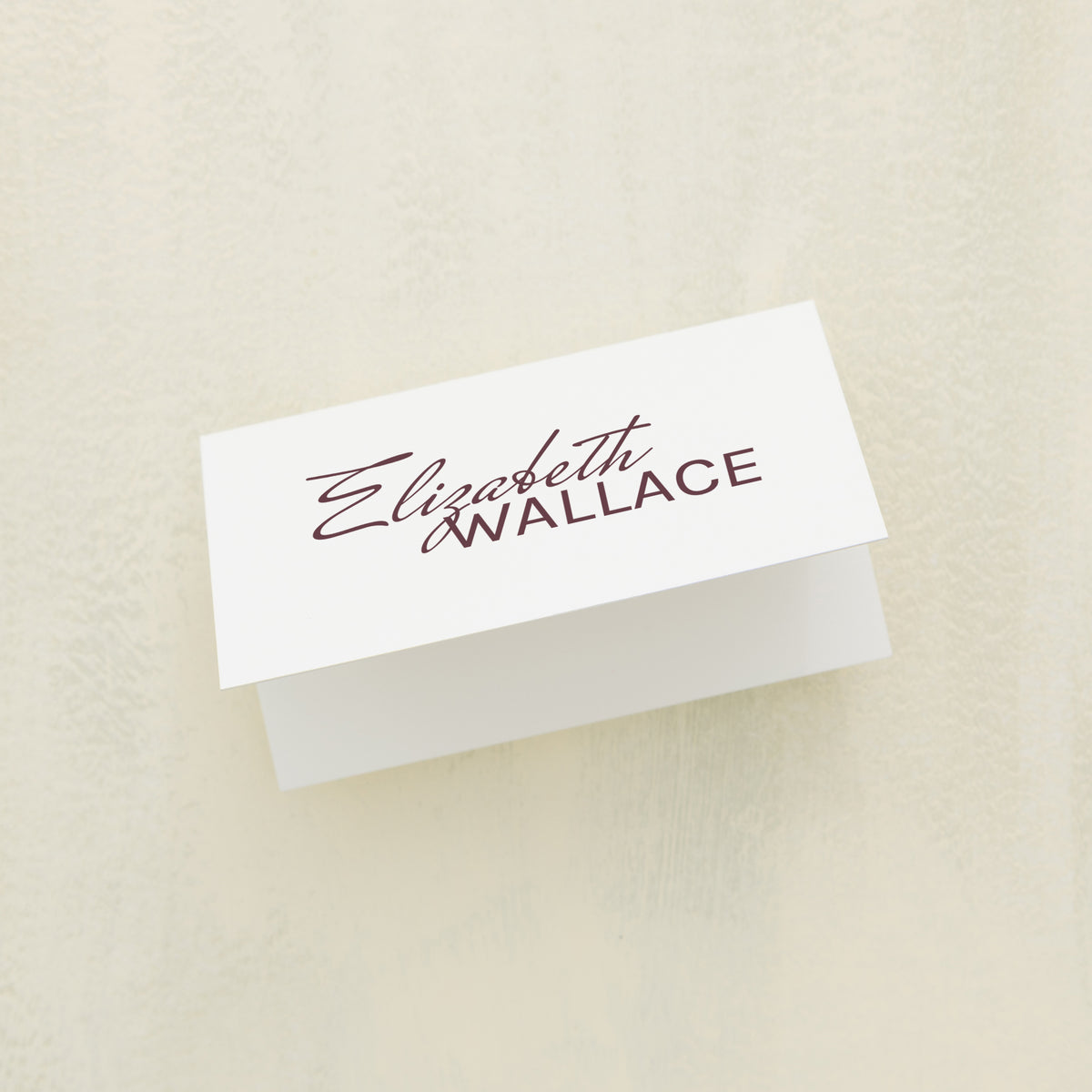 Whisked Away Place Card