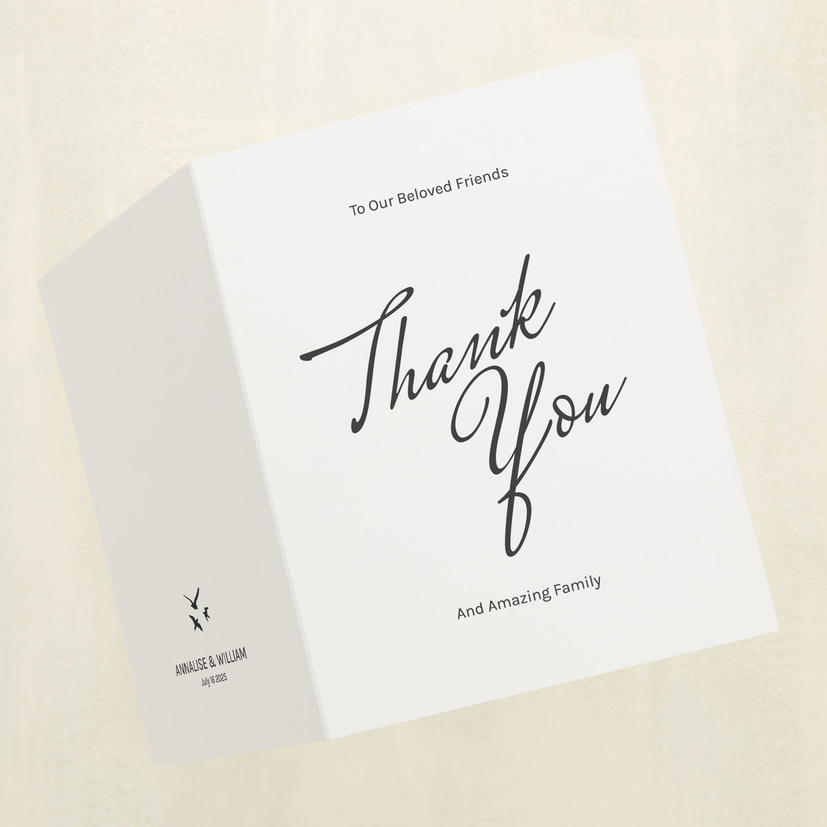 Whisked Away Thank You Card