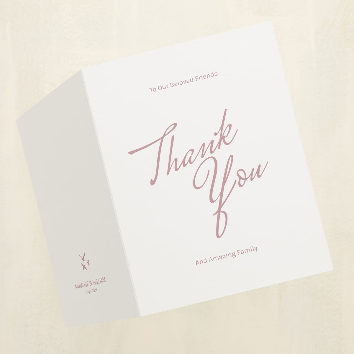 Whisked Away Thank You Card