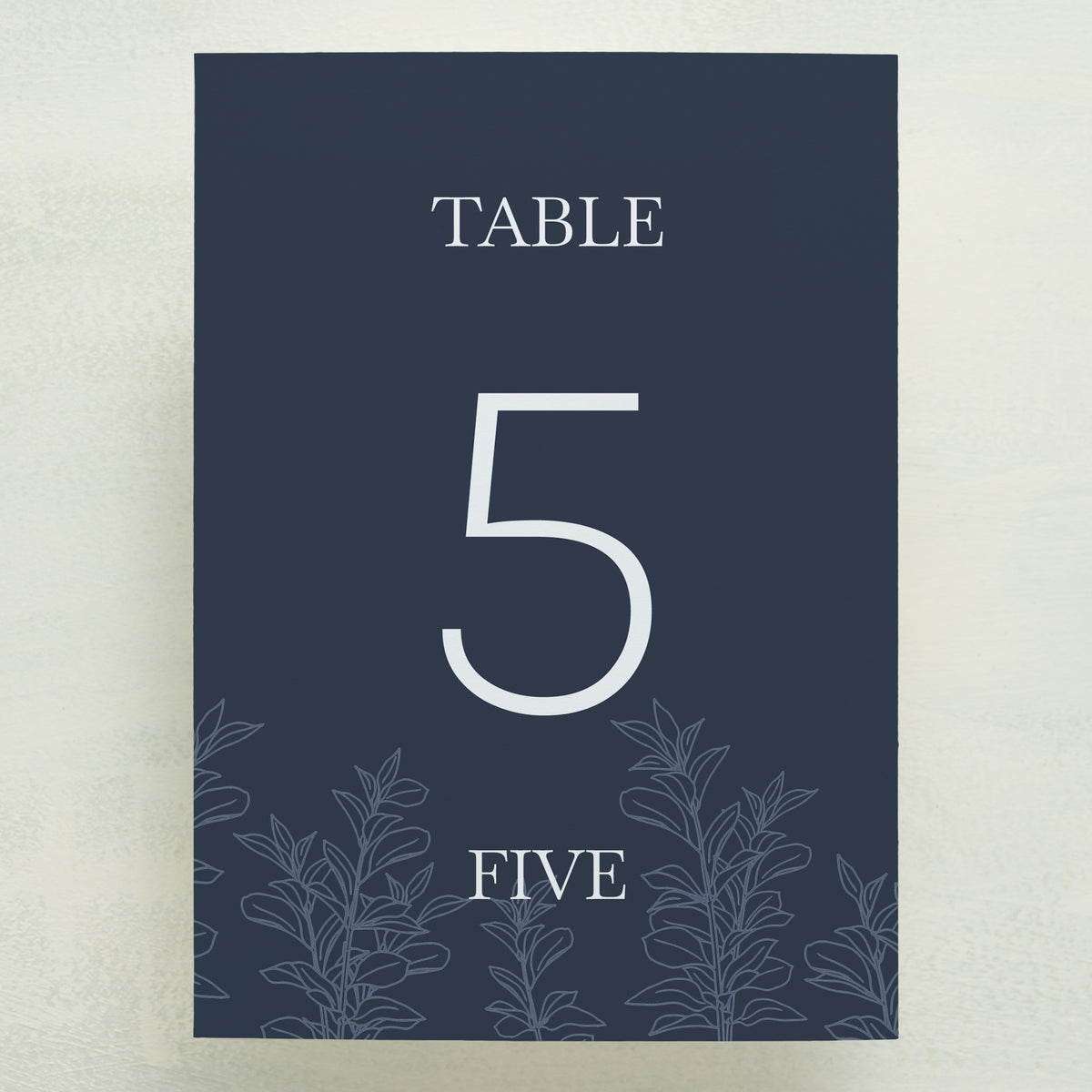 Embellished Table Number