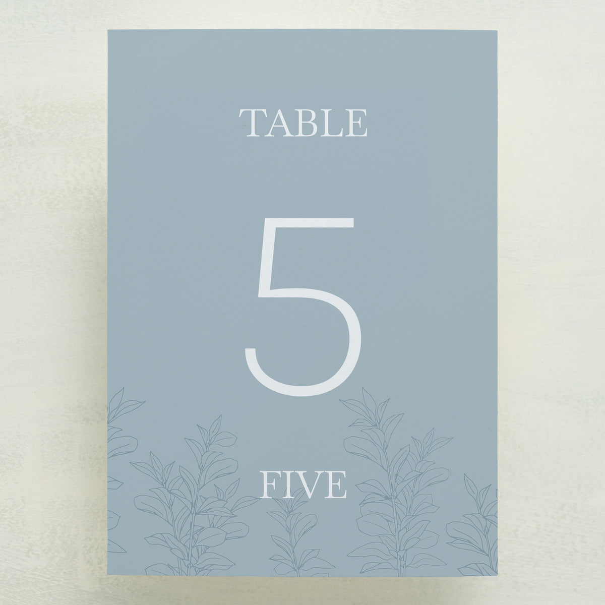 Embellished Table Number