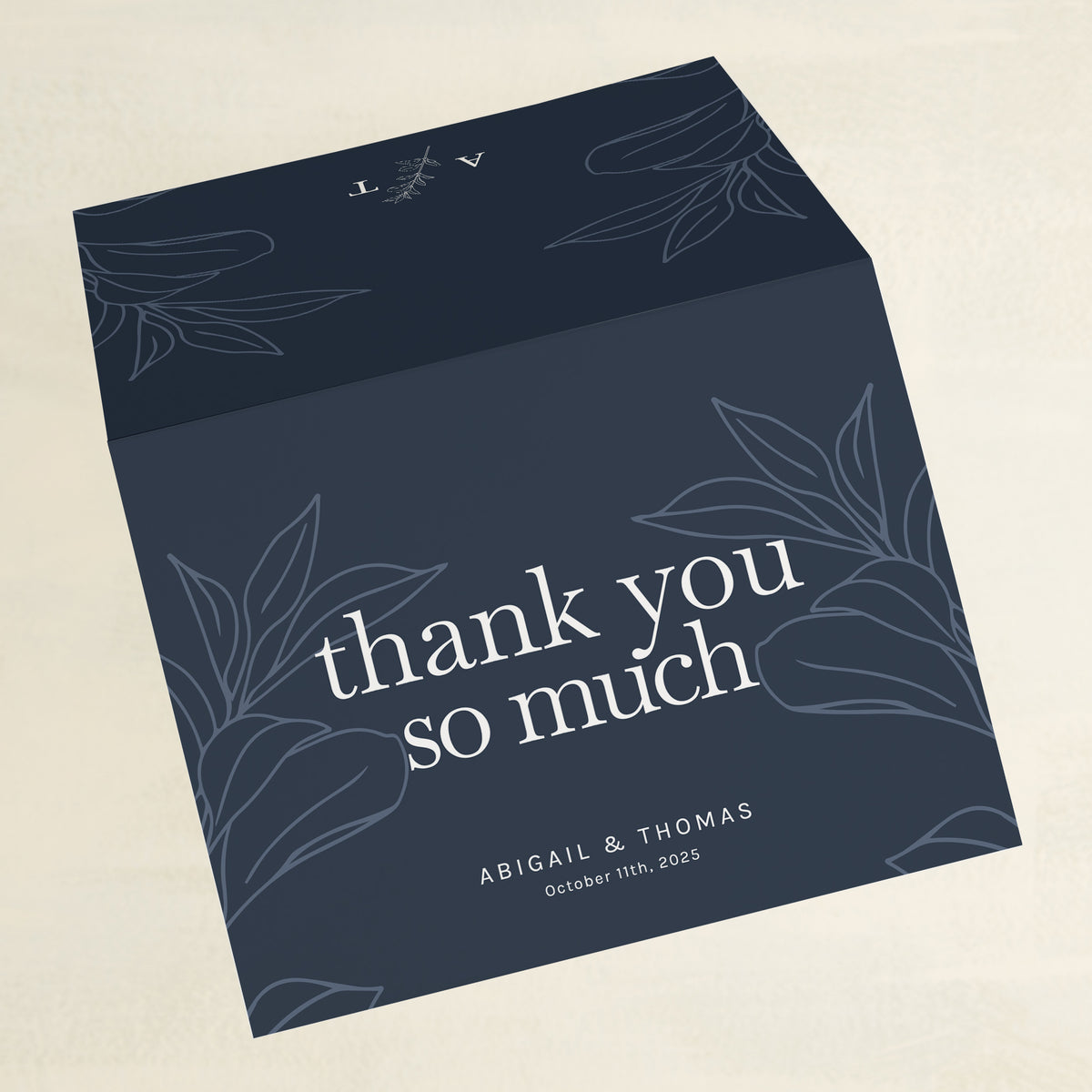 Embellished Thank You Card