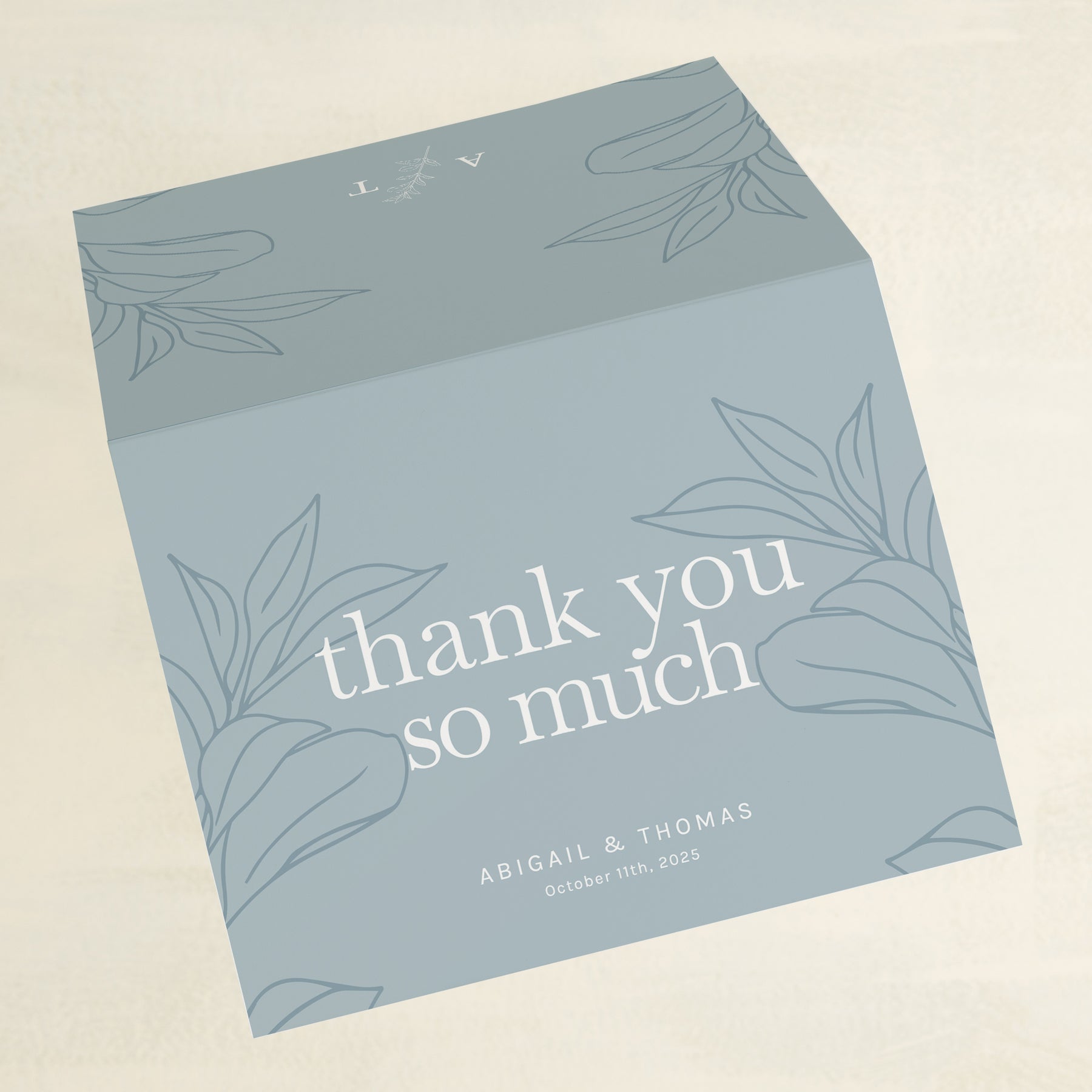 Embellished Thank You Card