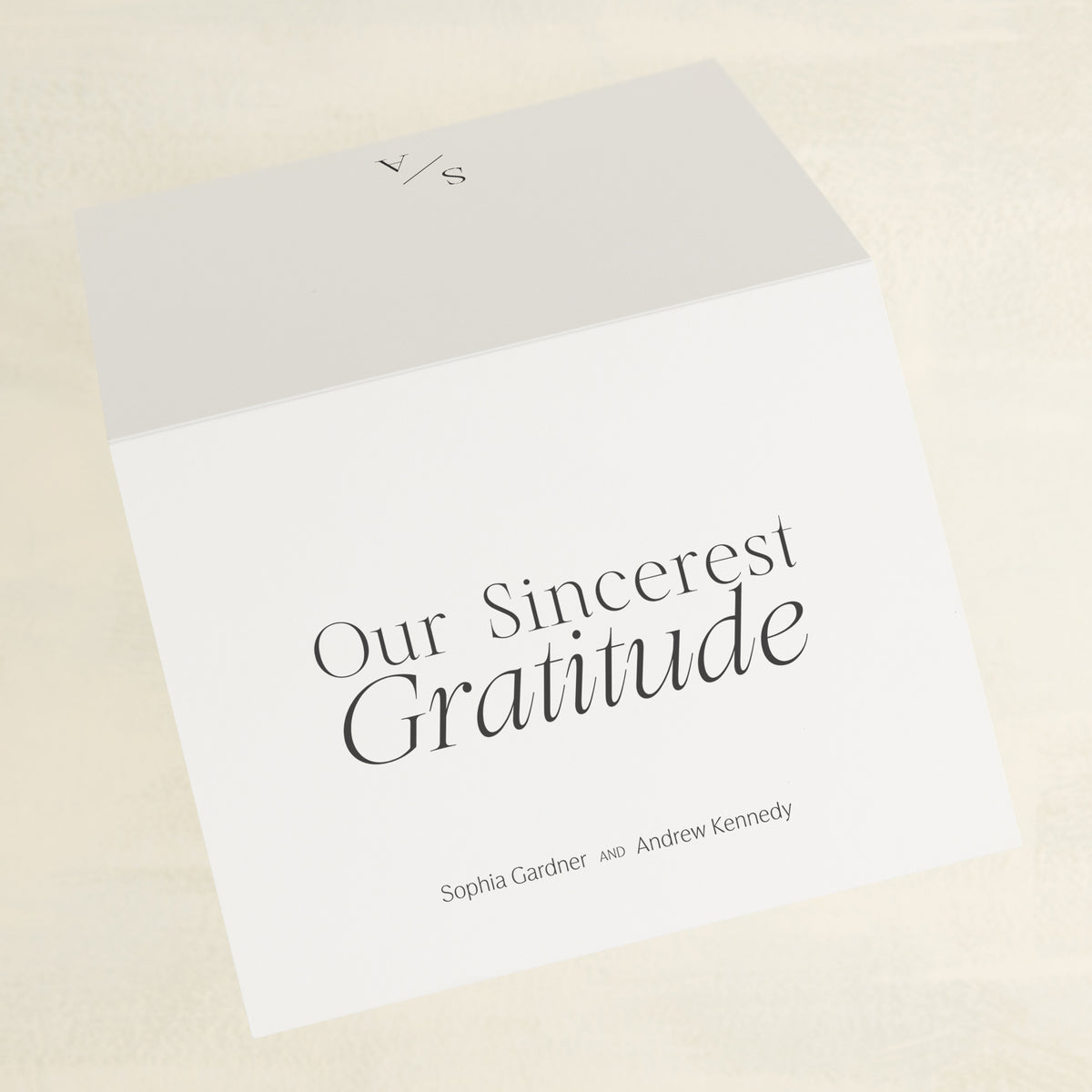 Serendipity Thank You Card