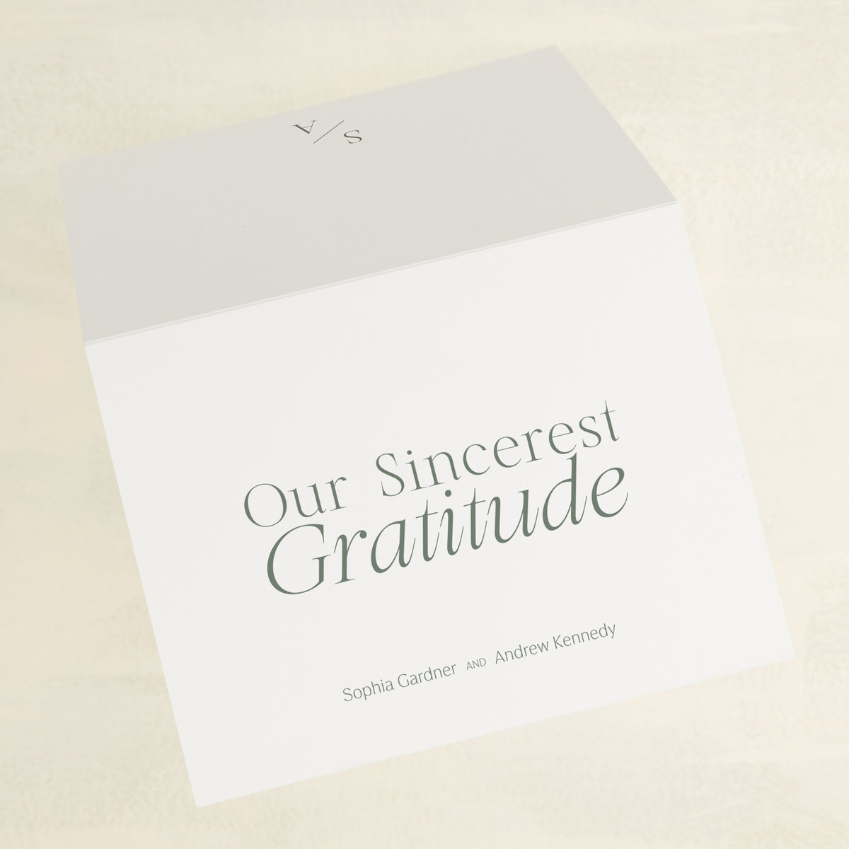 Serendipity Thank You Card