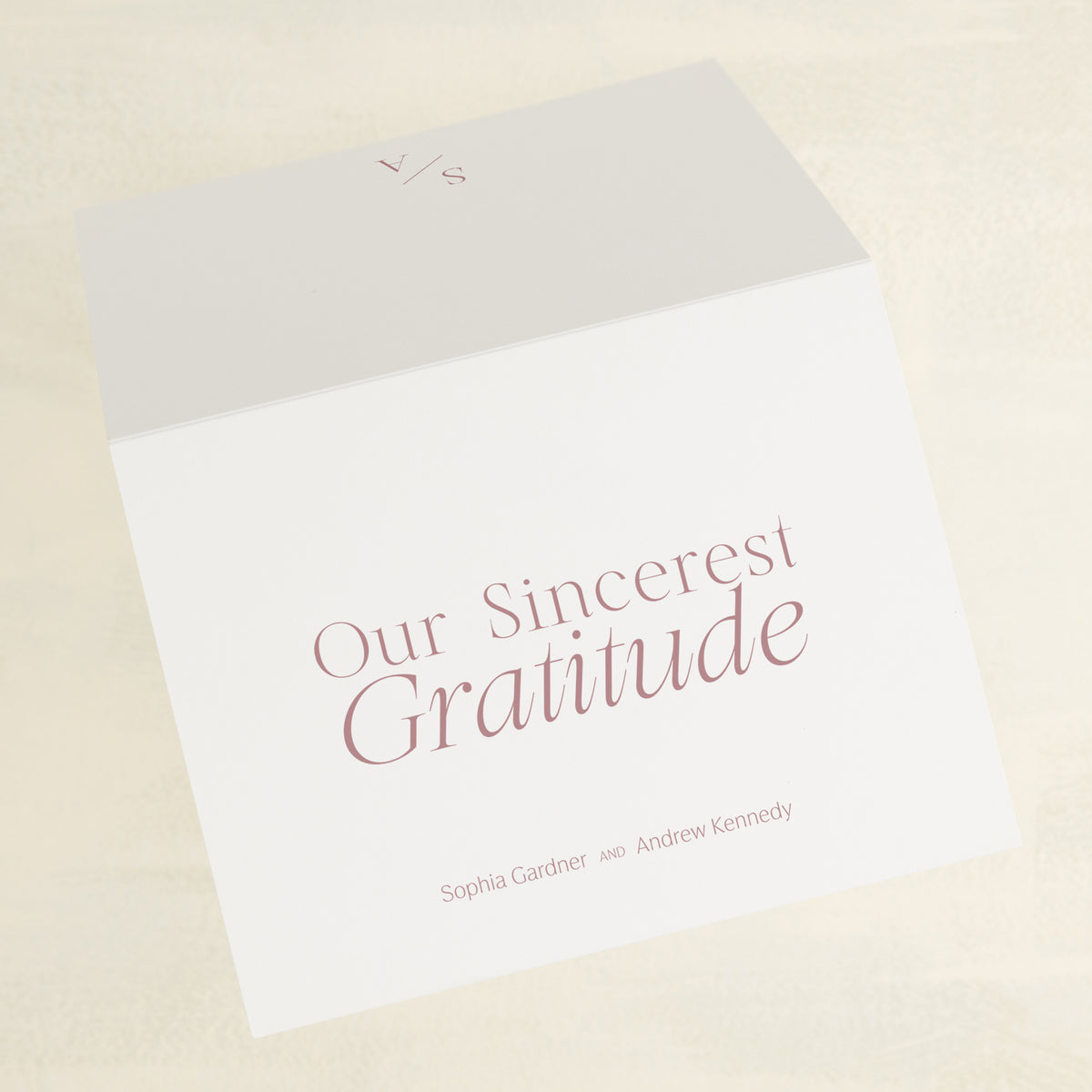 Serendipity Thank You Card