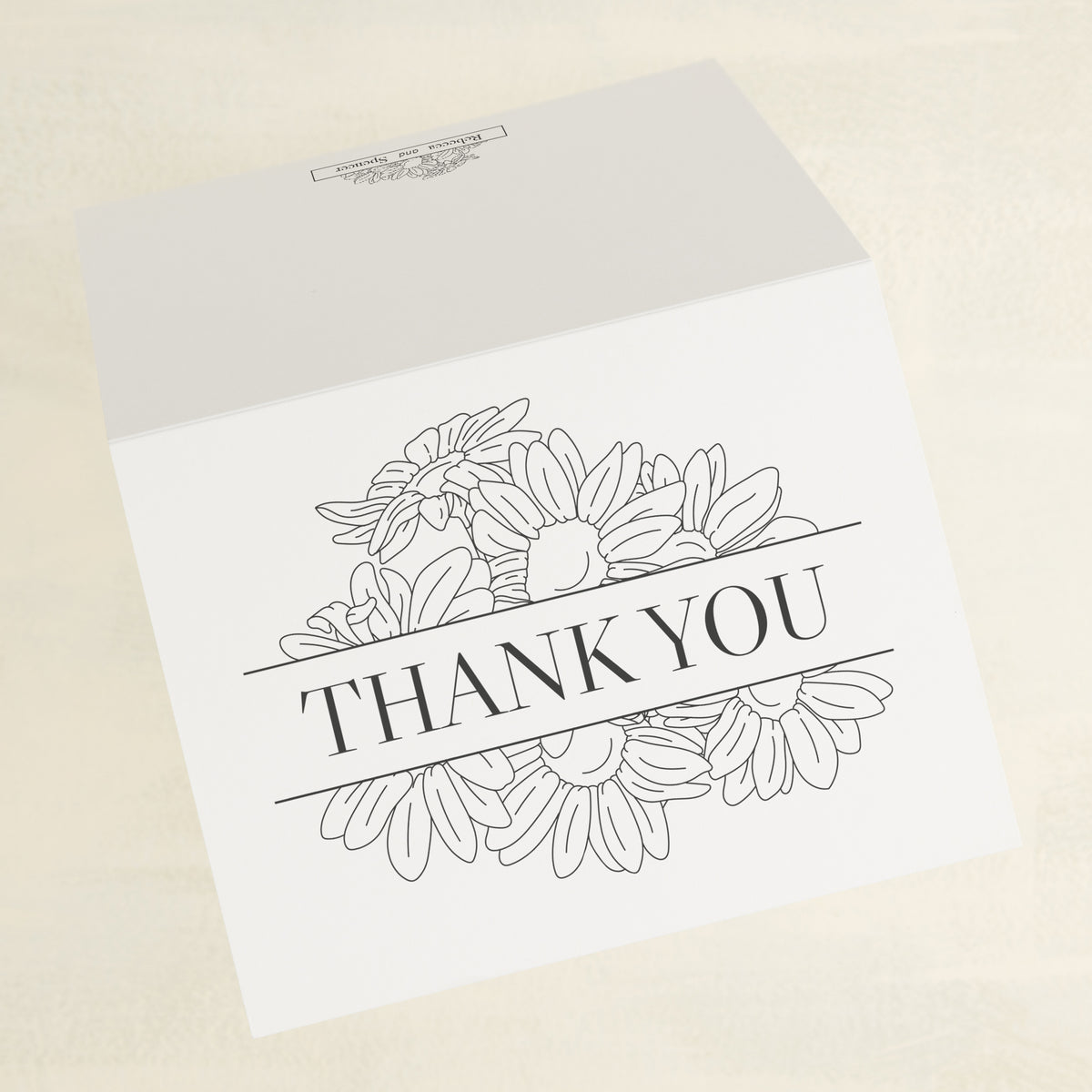 Coming Home Thank You Card