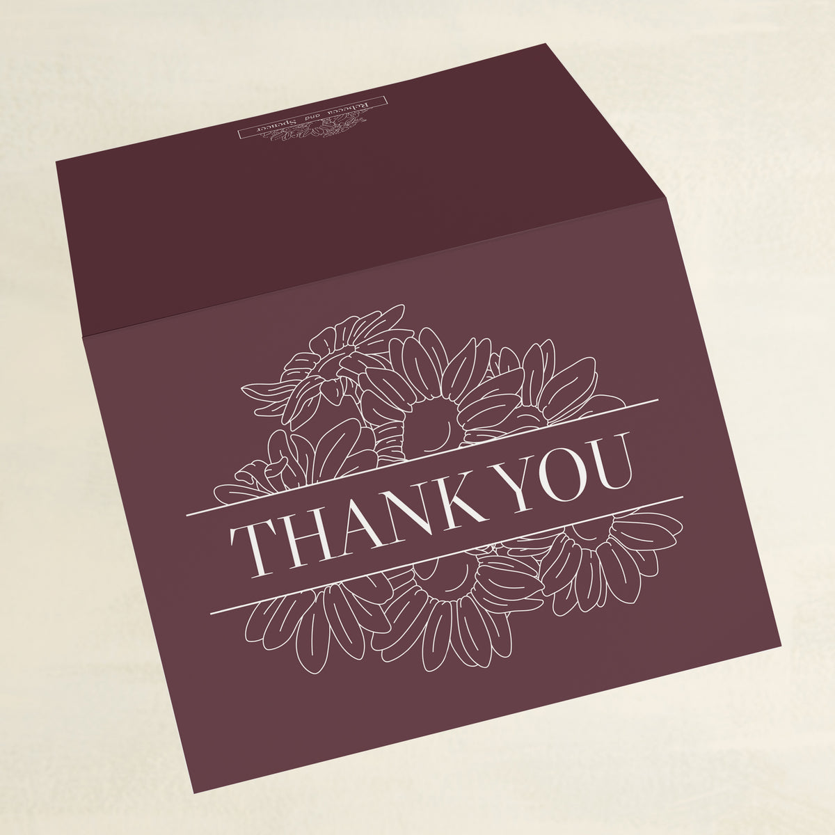 Coming Home Thank You Card