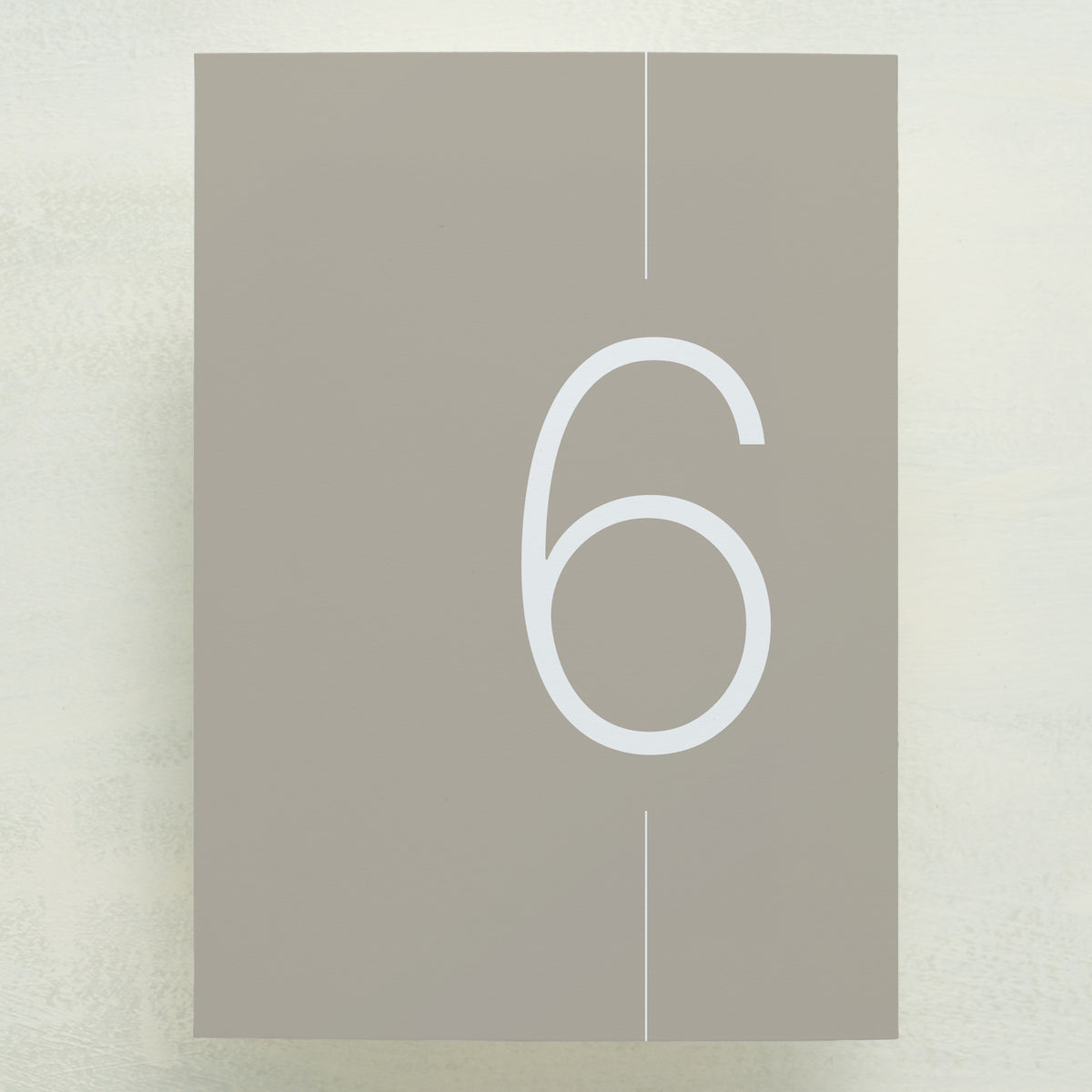 Intention Table Number