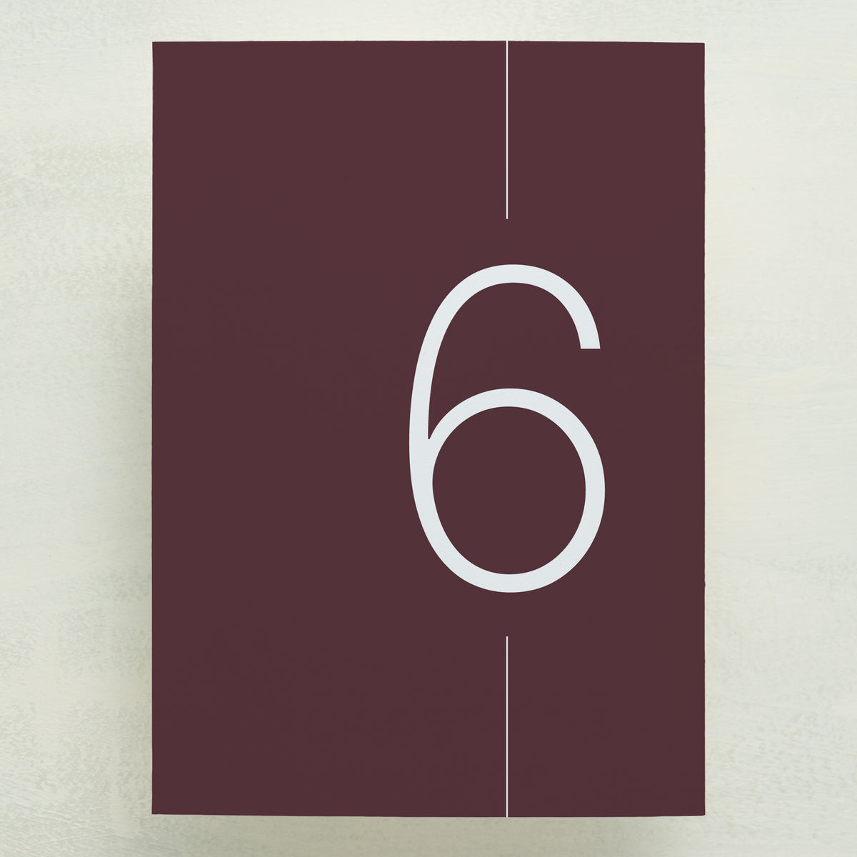 Intention Table Number