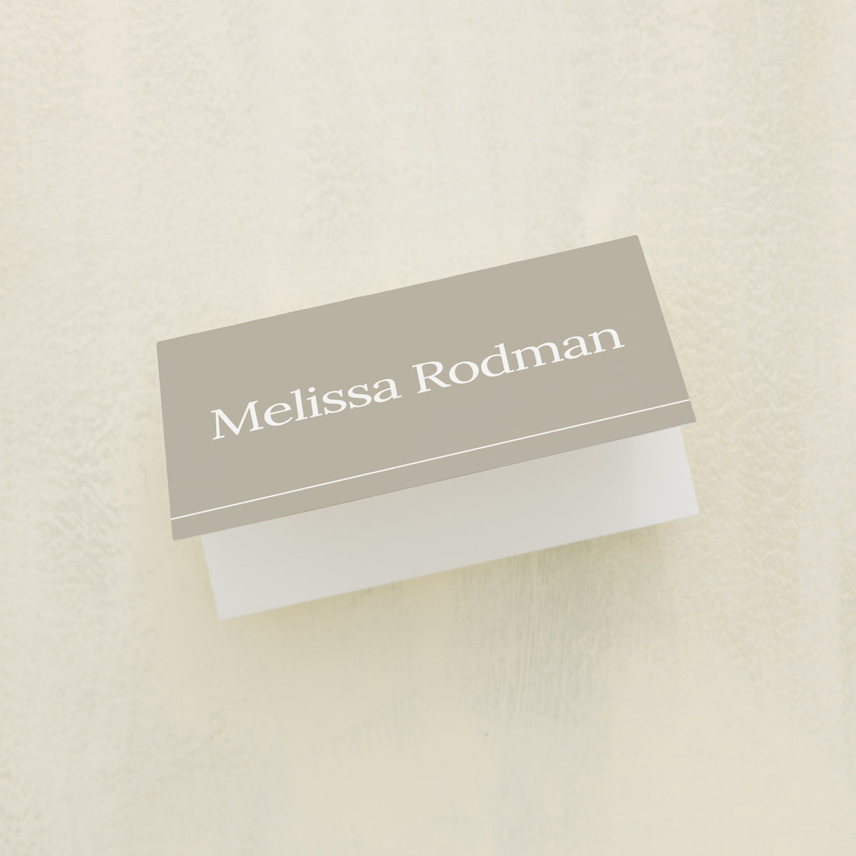 Intention Place Card