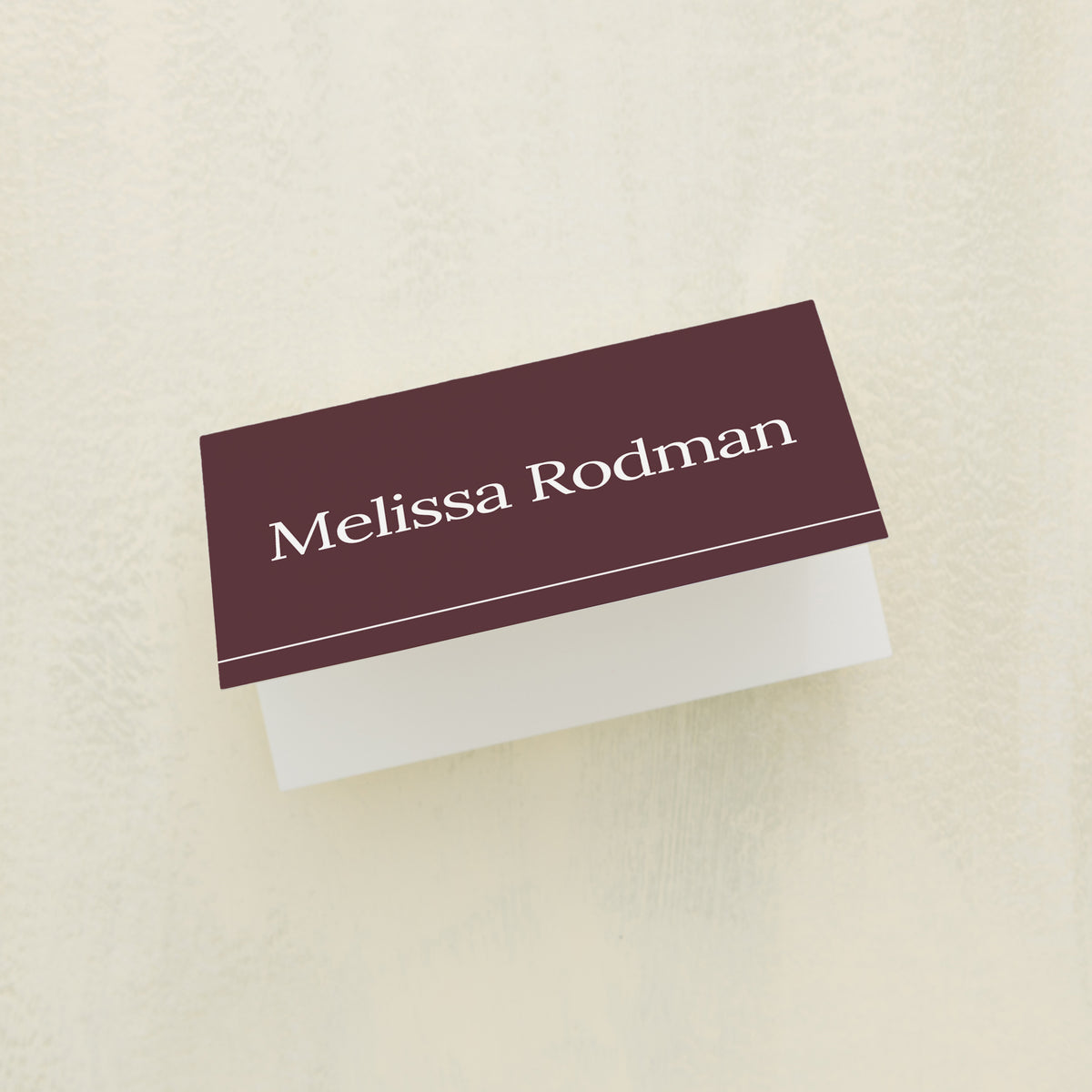 Intention Place Card