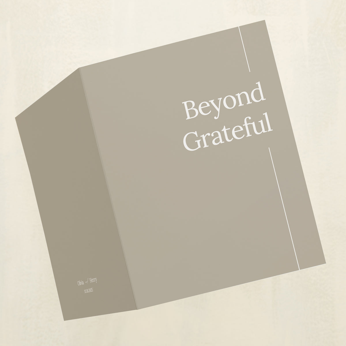 Intention Thank You Card