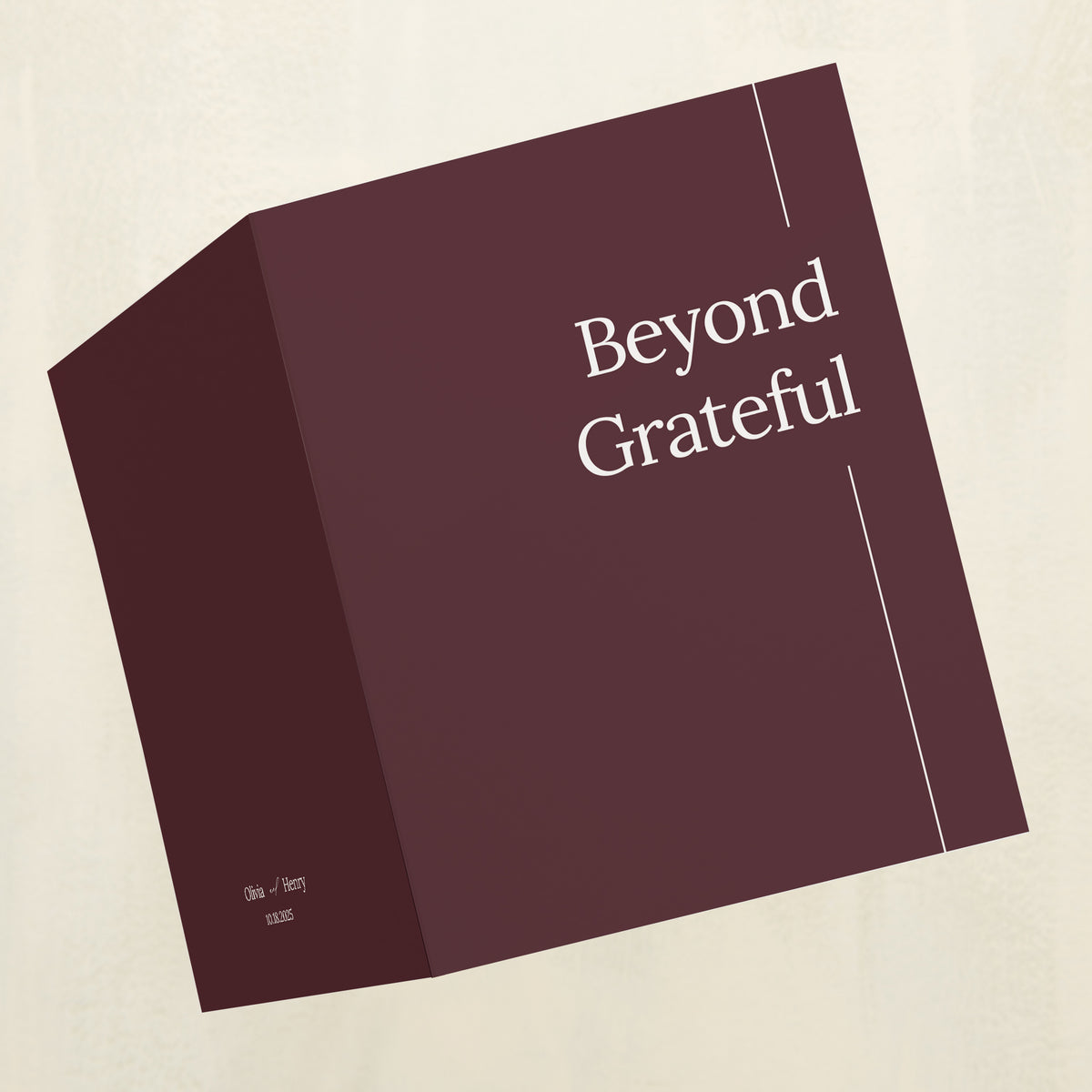 Intention Thank You Card