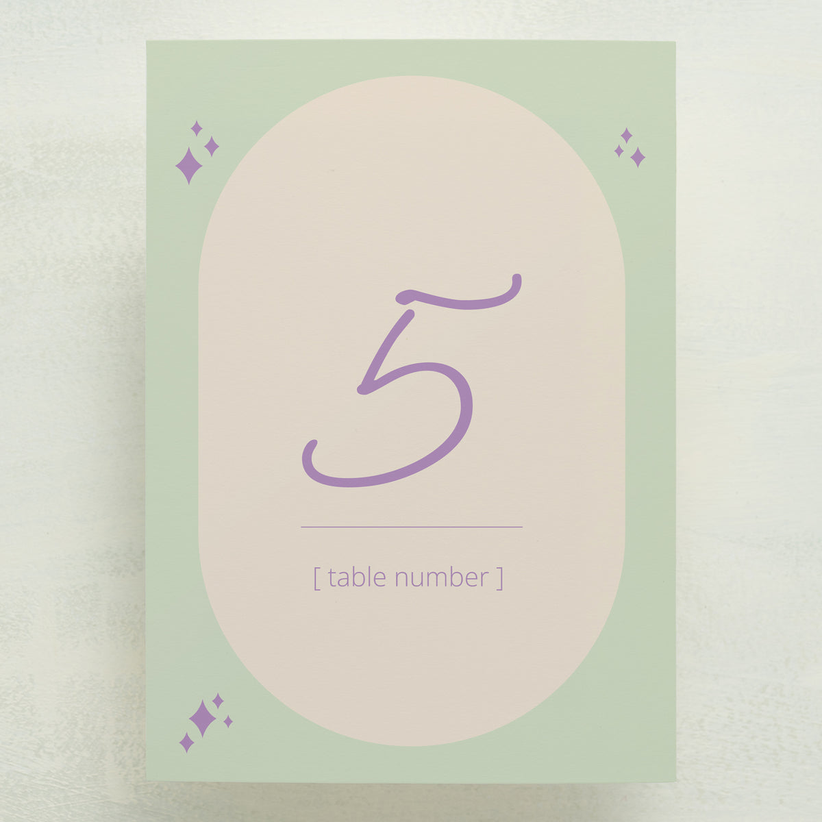 Wedlibs Table Number