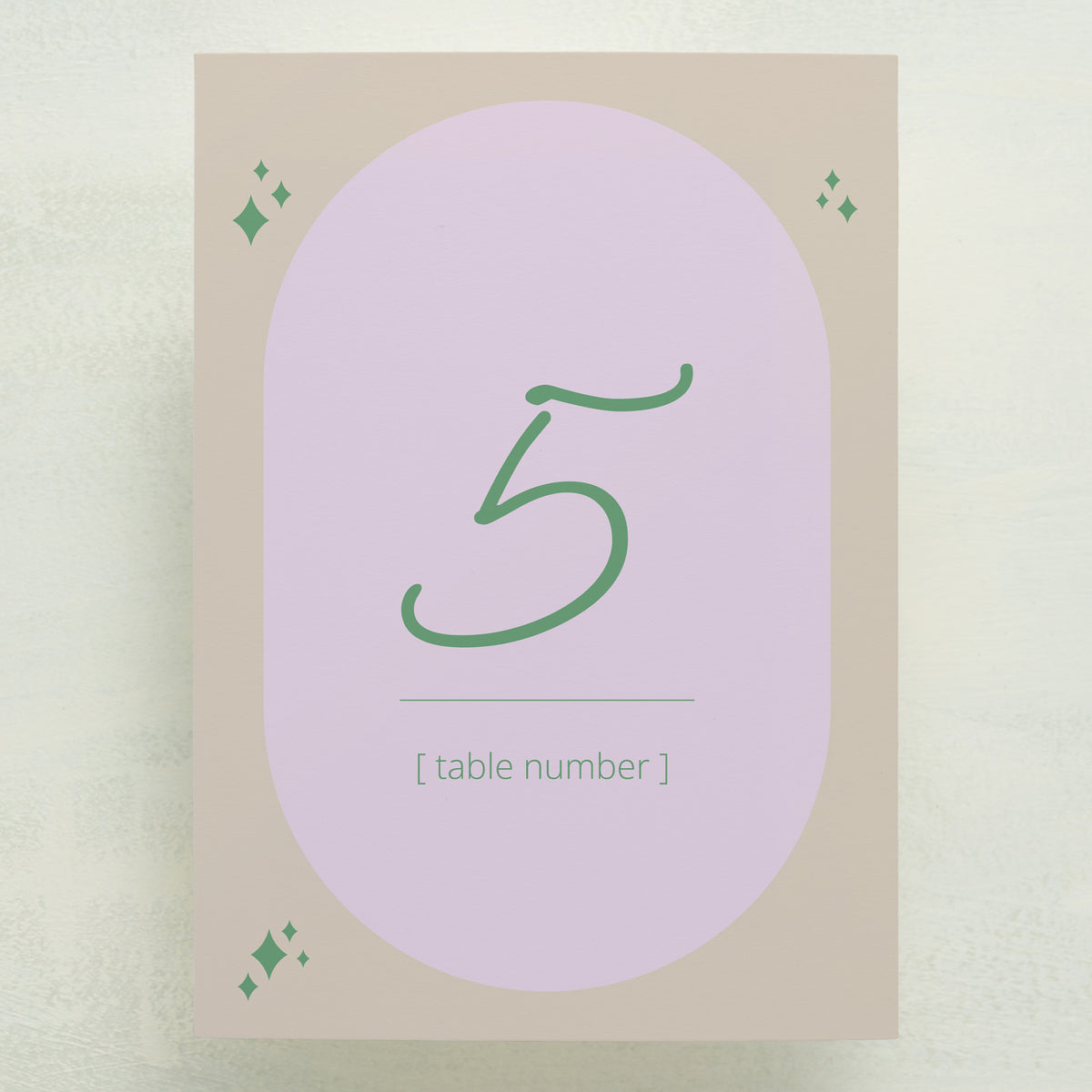 Wedlibs Table Number