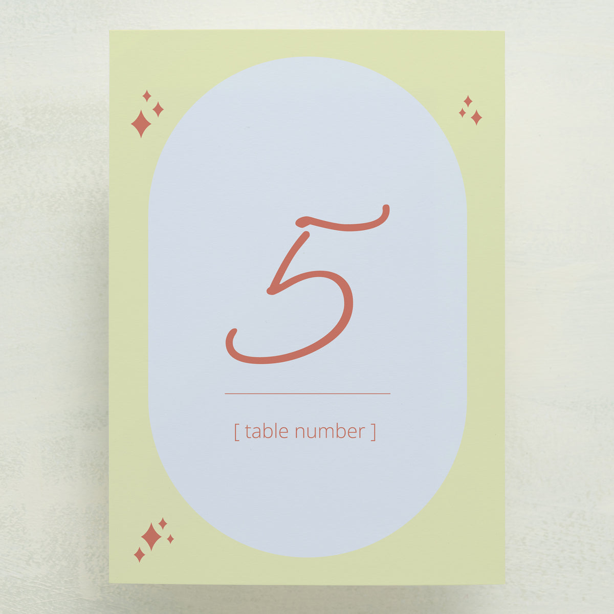 Wedlibs Table Number