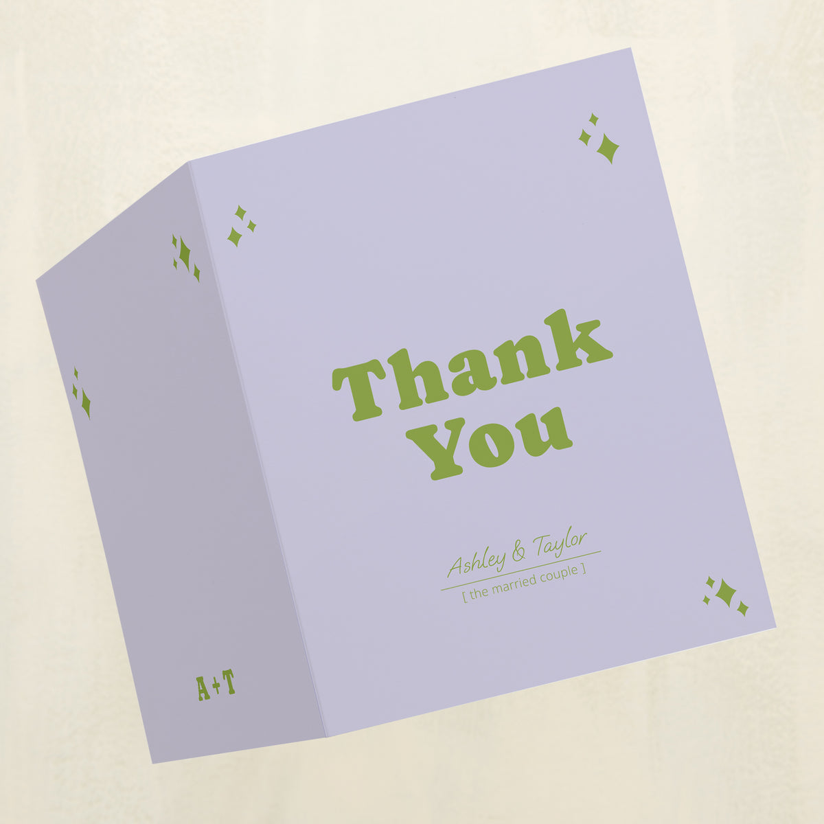 Wedlibs Thank You Card