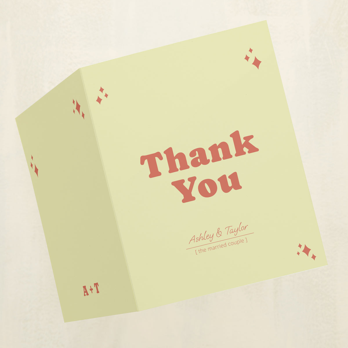 Wedlibs Thank You Card