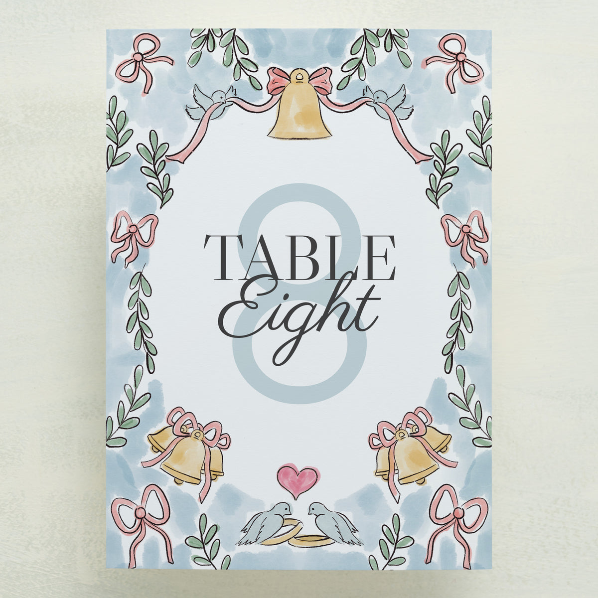 Lovebirds Table Number