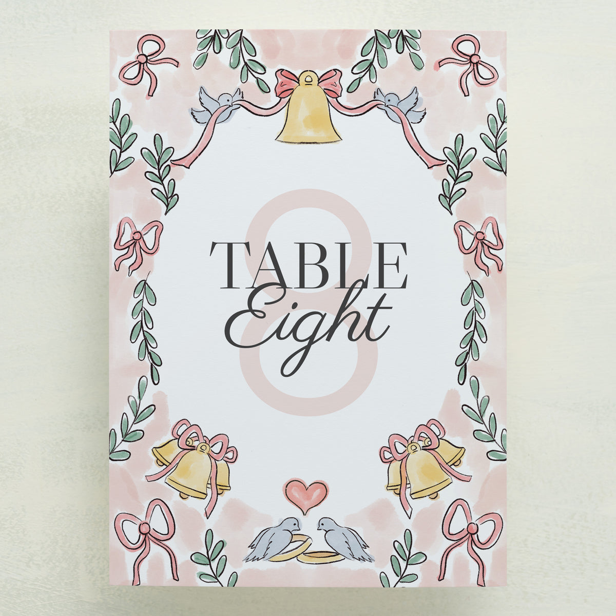 Lovebirds Table Number