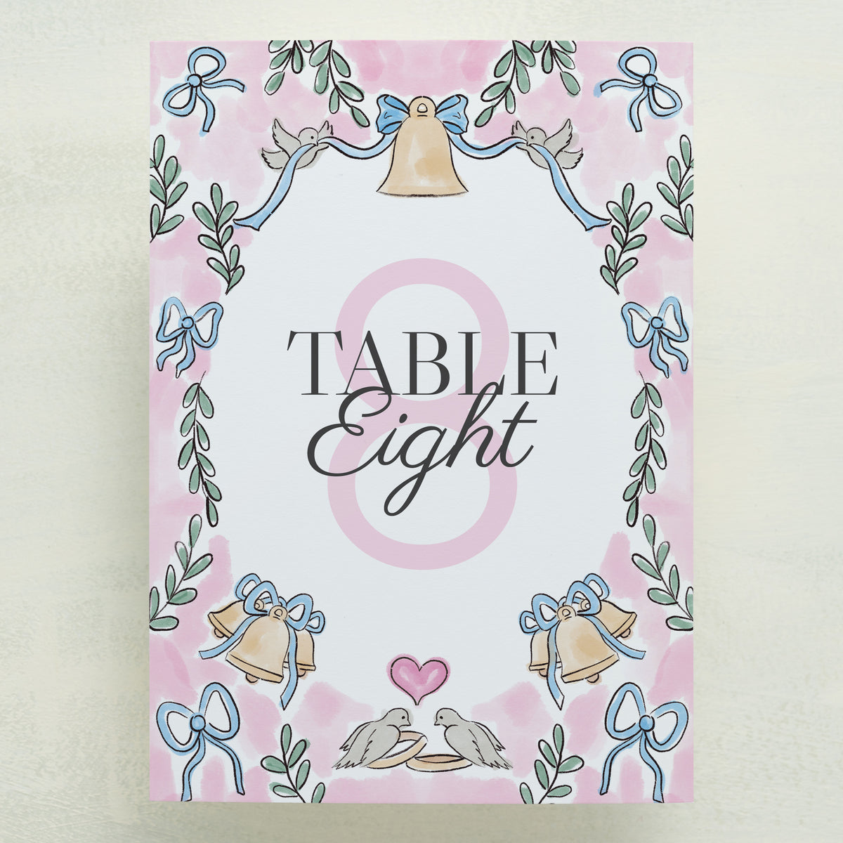 Lovebirds Table Number