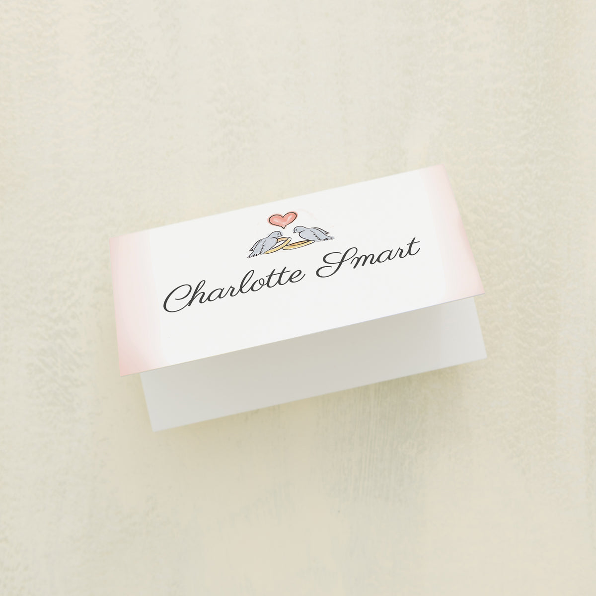 Lovebirds Place Card