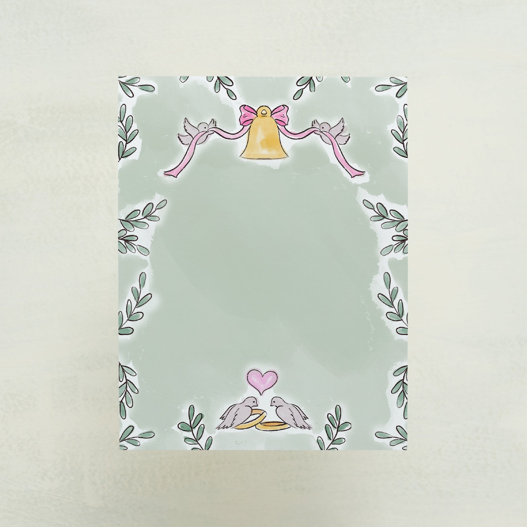Lovebirds Digital RSVP Card