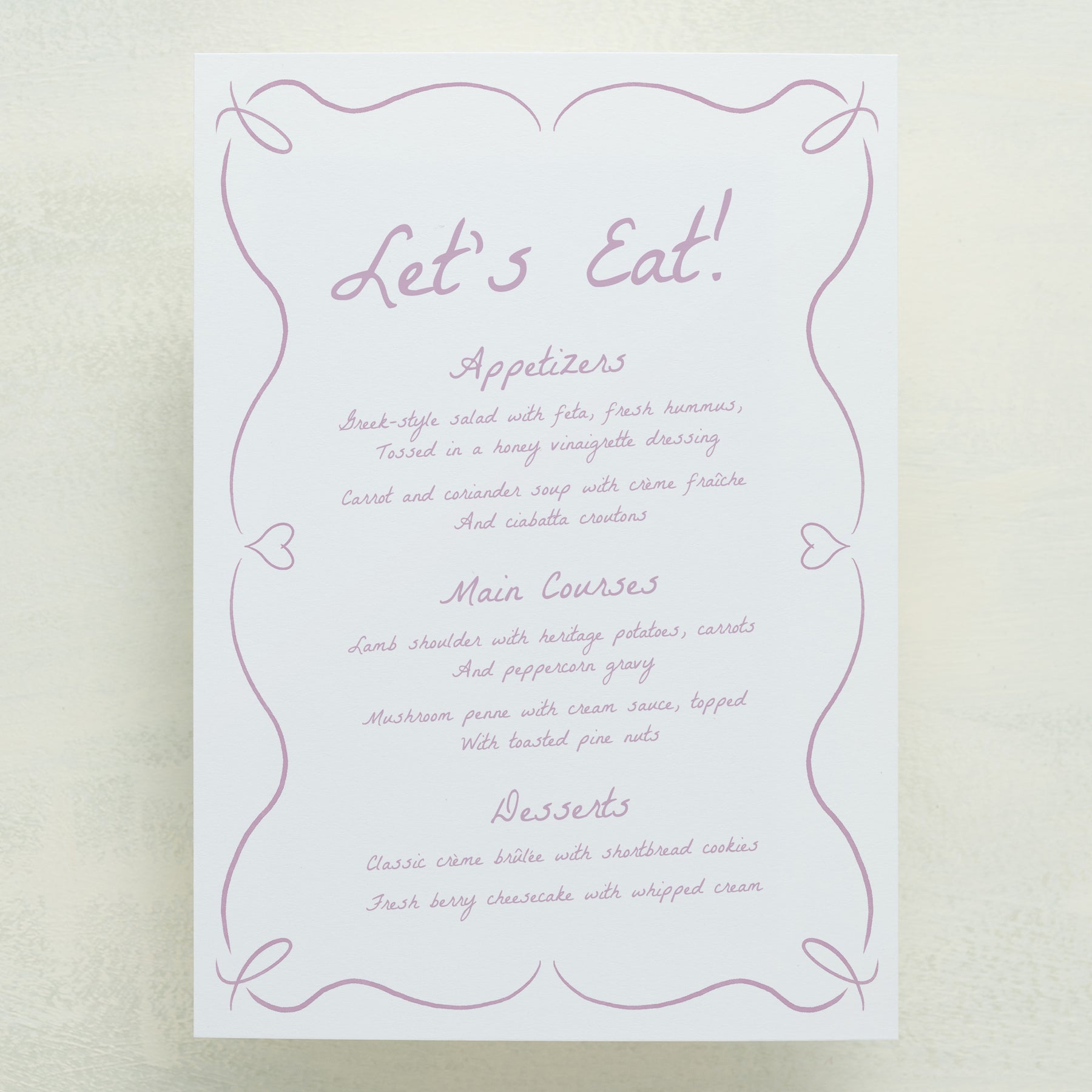 Scribble Menu