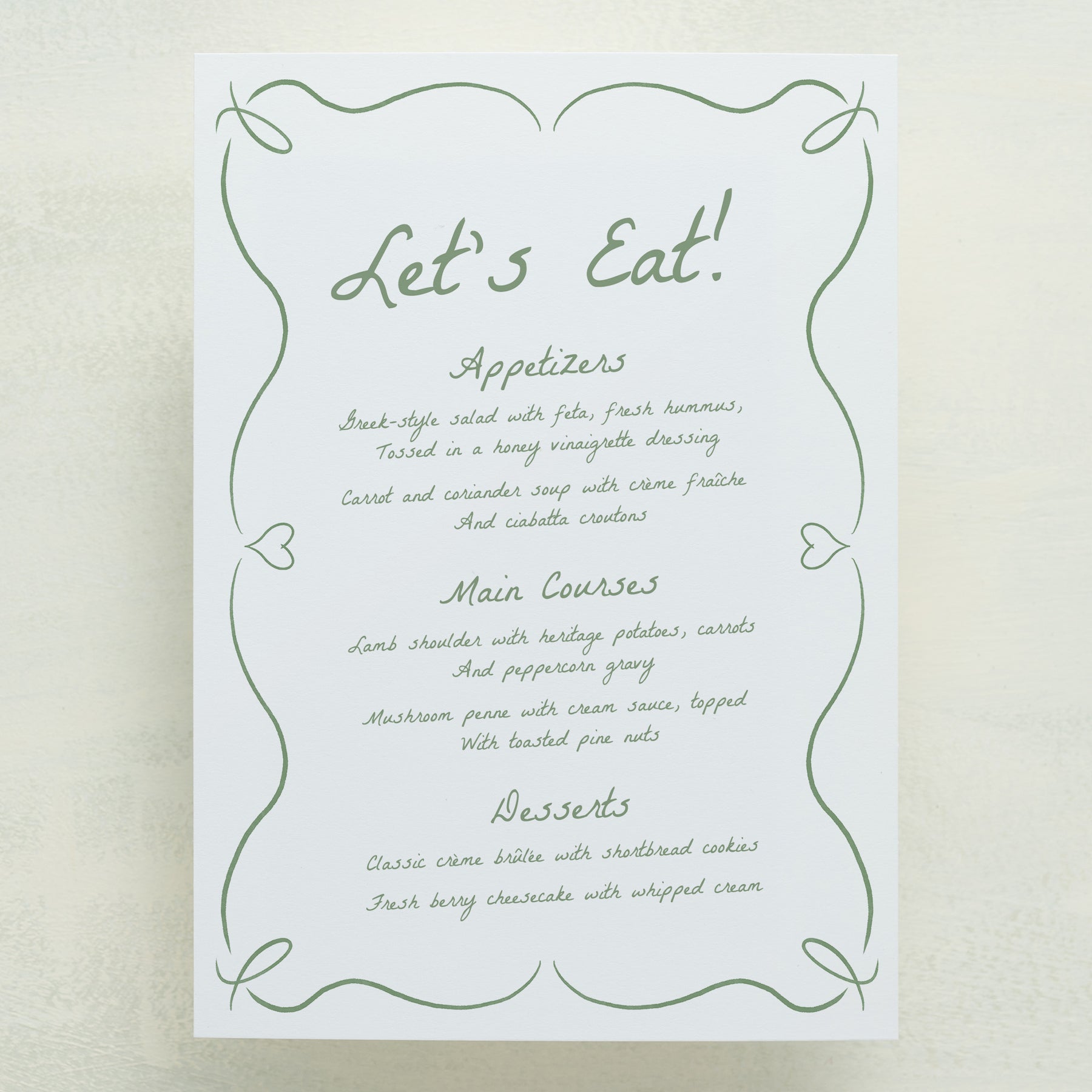 Scribble Menu