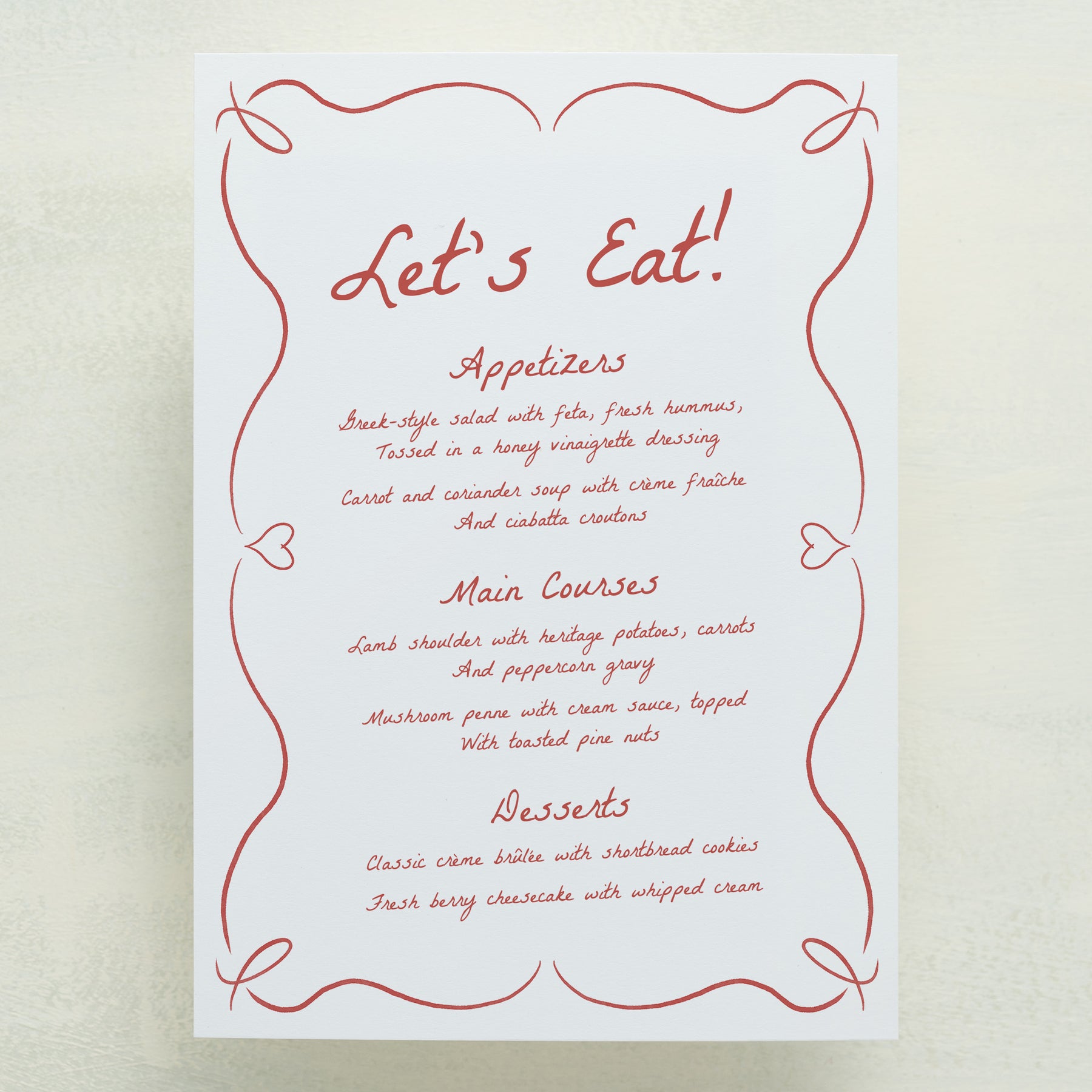 Scribble Menu