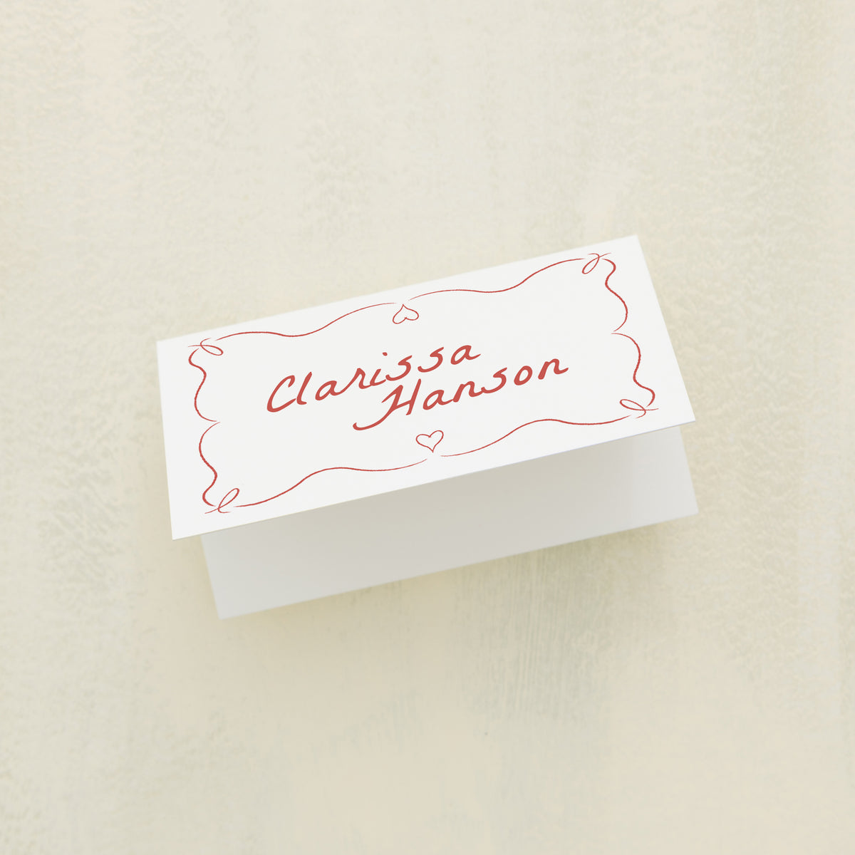 Scribble Place Card