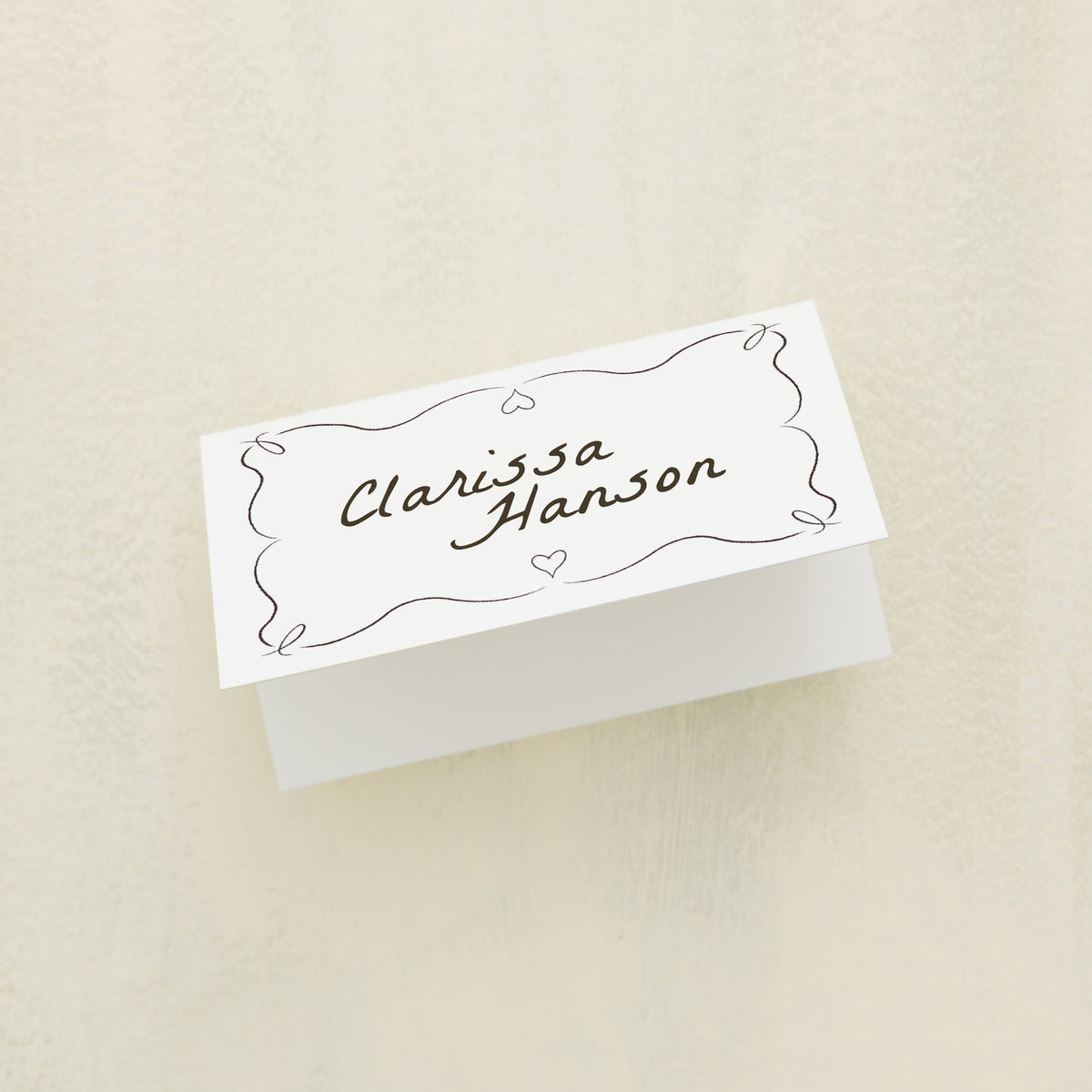 Scribble Place Card